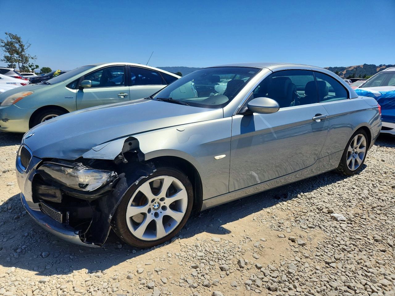 2007 Bmw 335 I Turquoise vin: WBAWL73597PX49220