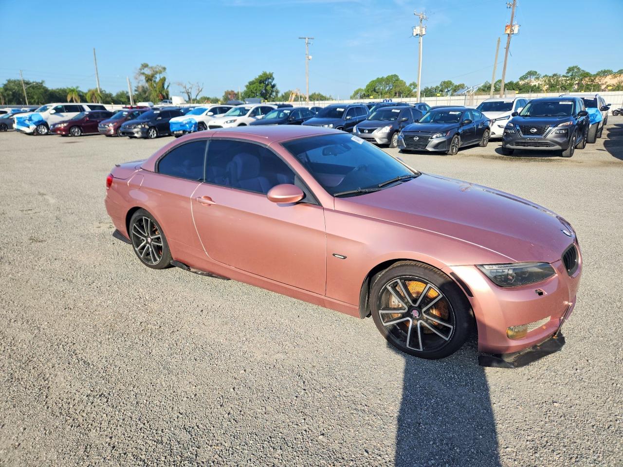2007 Bmw 335 I Pink vin: WBAWL73597PX49914