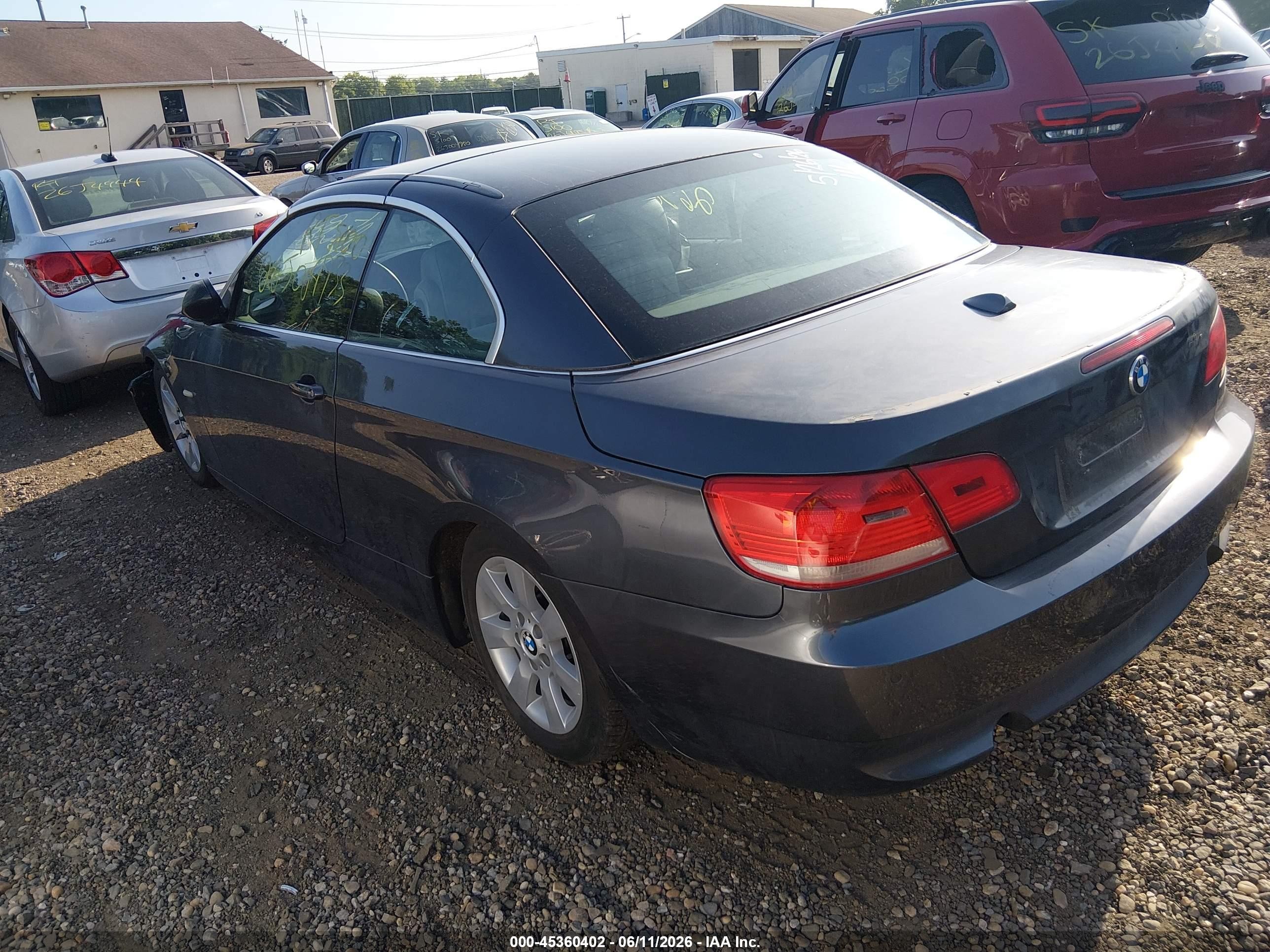 2008 Bmw 335i   Gray vin: WBAWL73598P178250