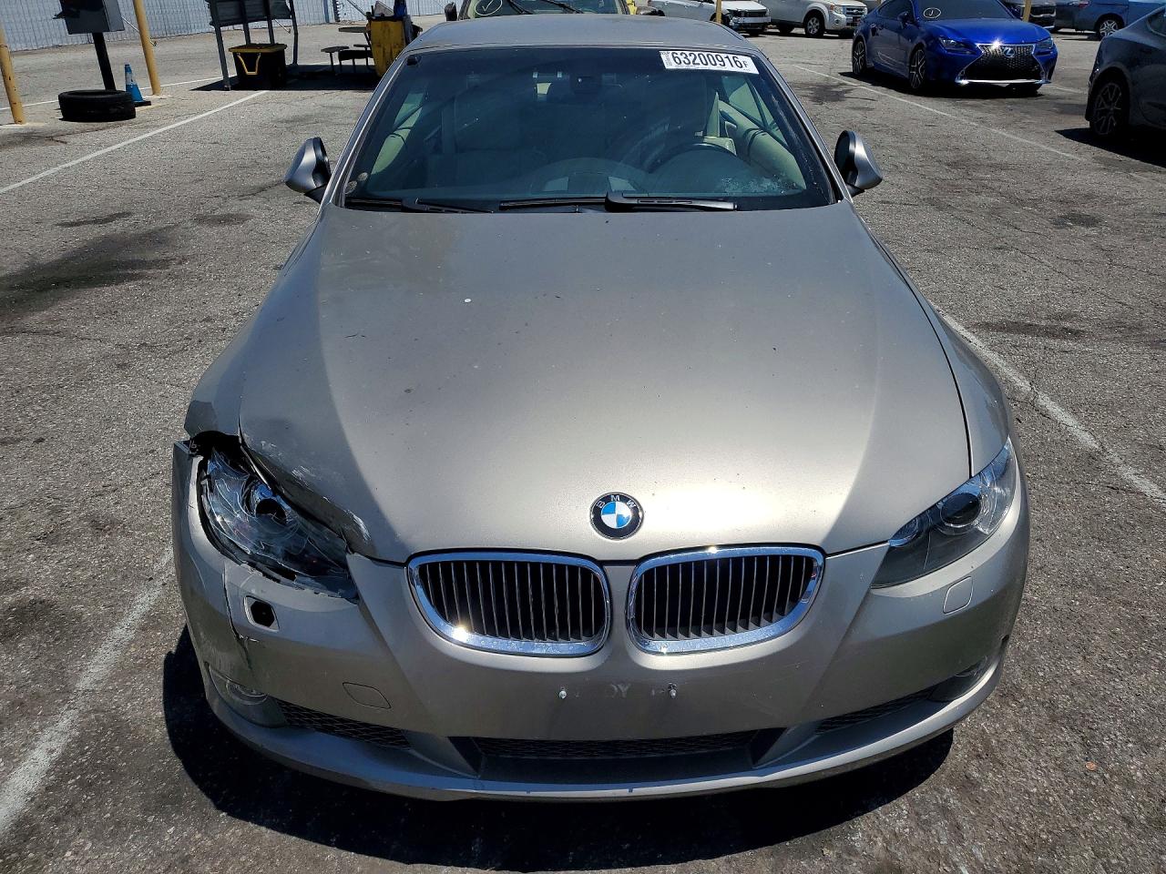 2008 Bmw 335 I Золотой vin: WBAWL73598PX52166