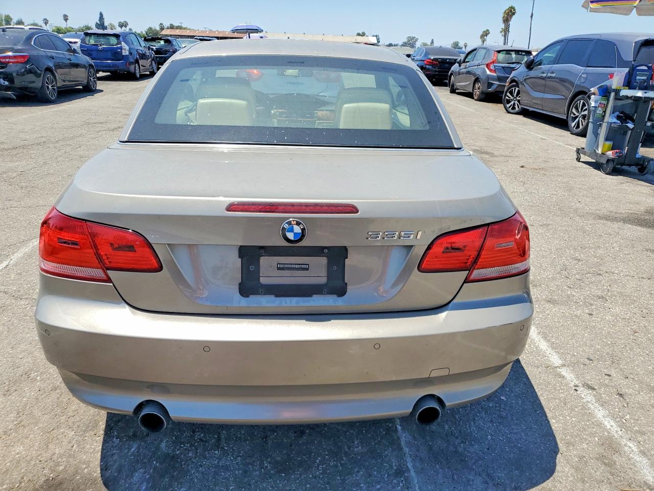 2008 Bmw 335 I Золотой vin: WBAWL73598PX52166
