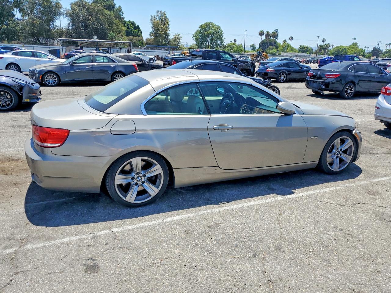 2008 Bmw 335 I Золотой vin: WBAWL73598PX52166