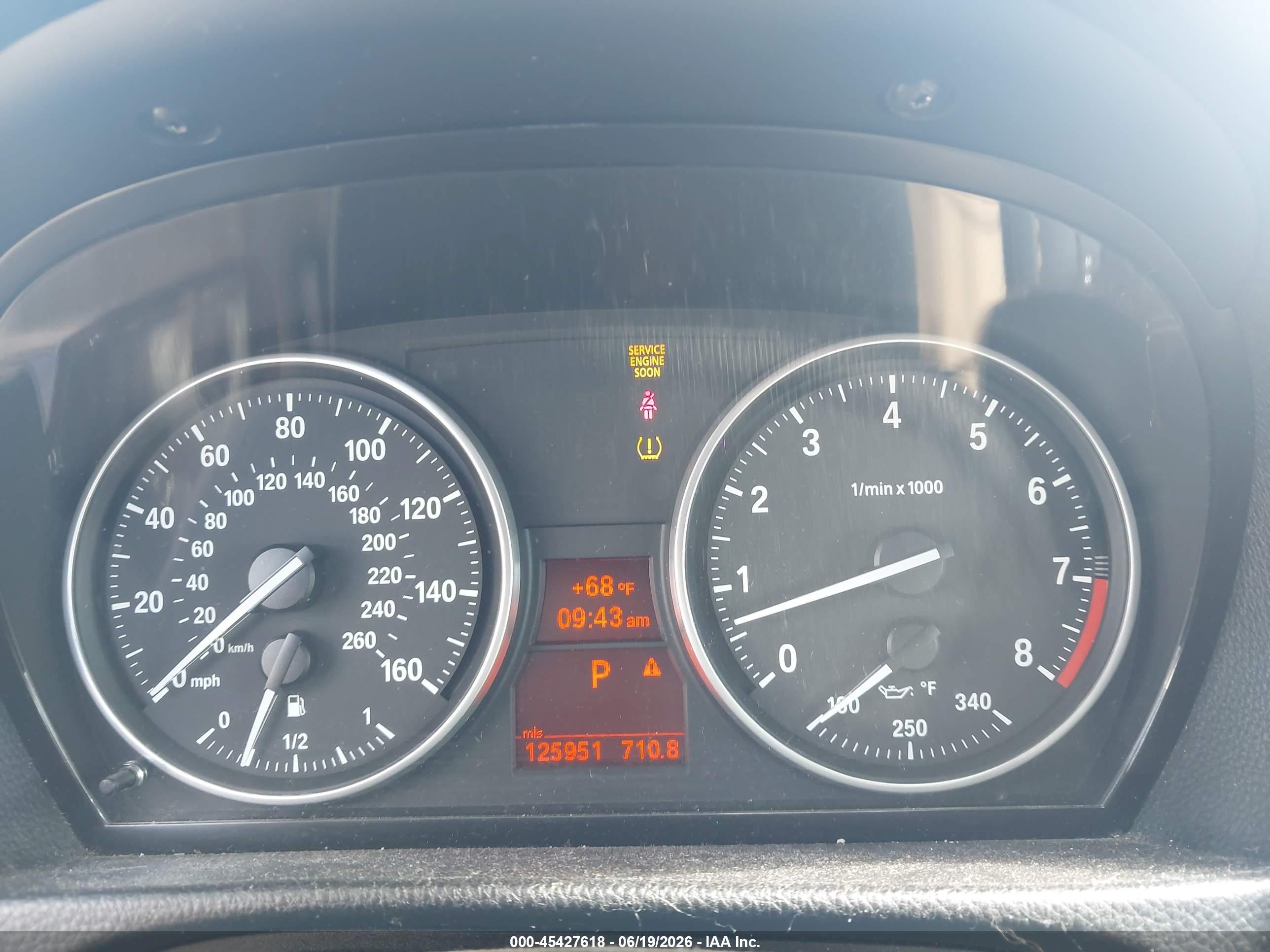 2008 Bmw 335i   Gold vin: WBAWL73598PX54807