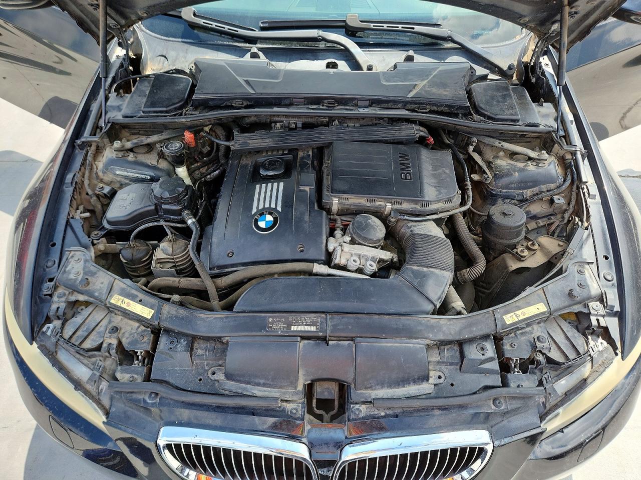 2008 Bmw 335 I Black vin: WBAWL73598PX57643