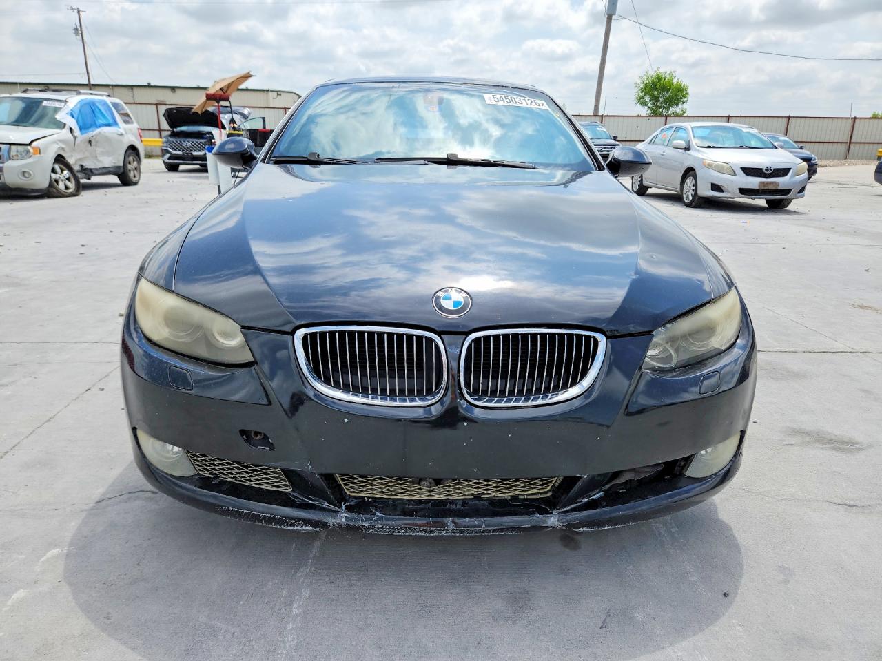 2008 Bmw 335 I Black vin: WBAWL73598PX57643