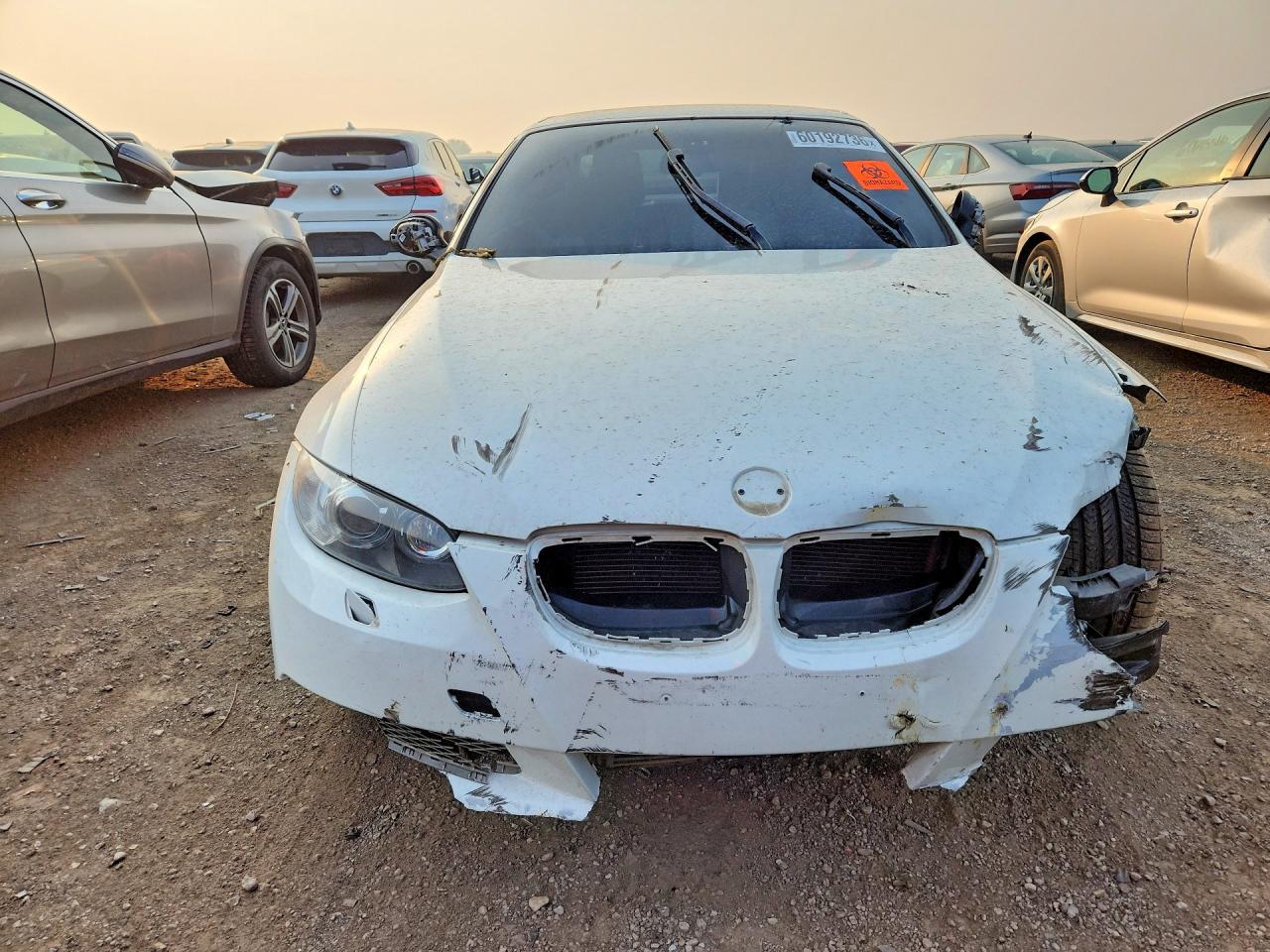 2008 Bmw 335 I White vin: WBAWL73598PX58064