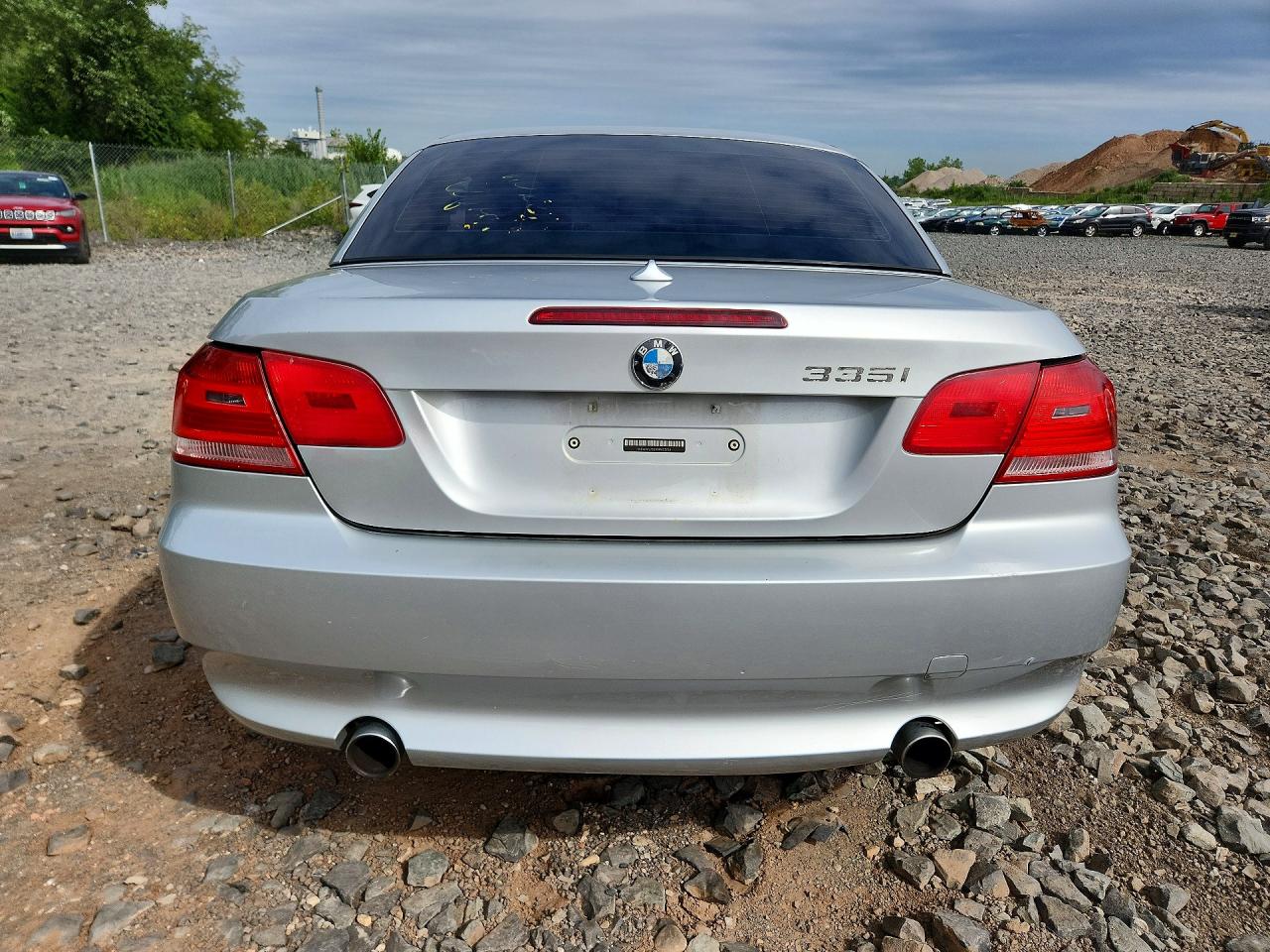 2009 Bmw 3 Series Silver vin: WBAWL73599P473754