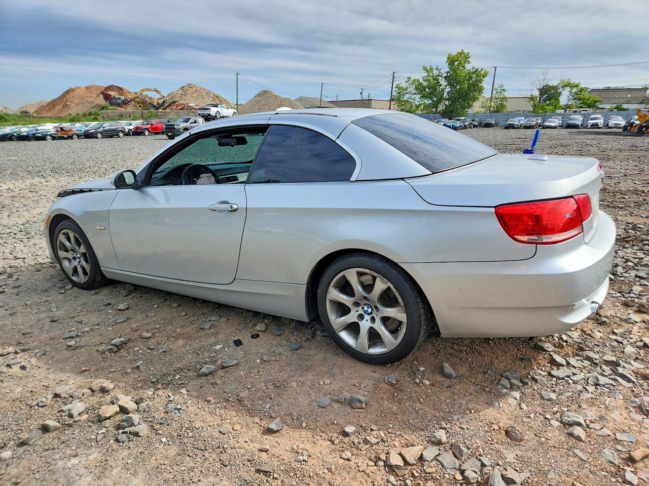 2009 Bmw 3 Series Silver vin: WBAWL73599P473754