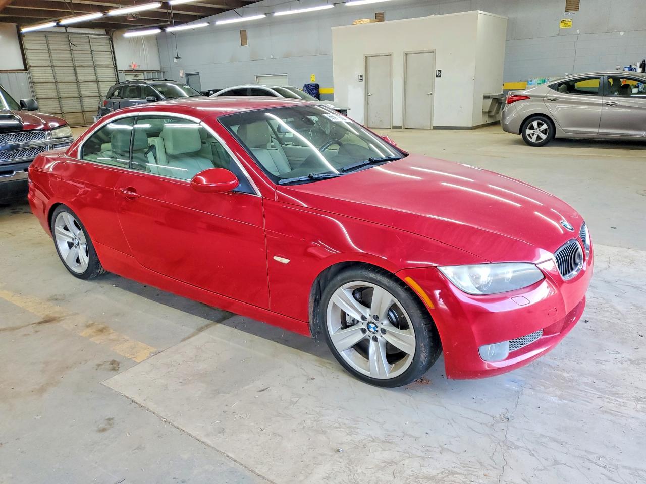 2009 Bmw 335 I Red vin: WBAWL73599P473804