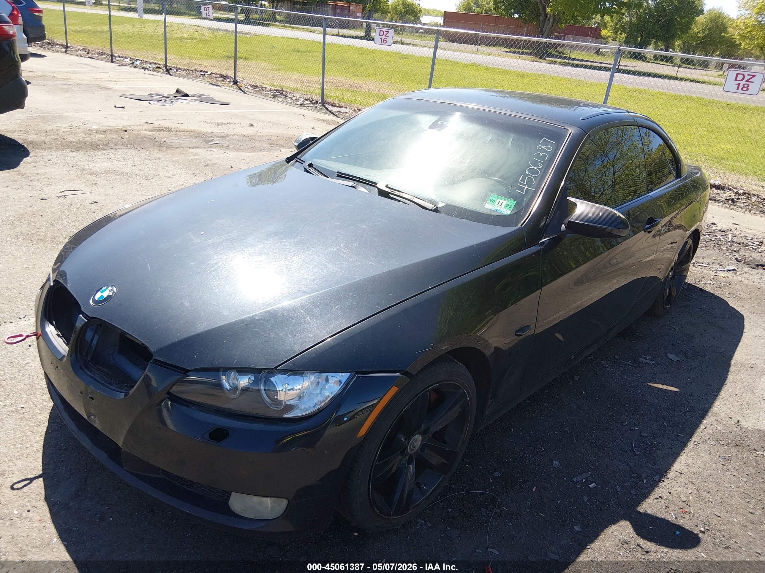 2009 Bmw 335i   Черный vin: WBAWL735X9P179408