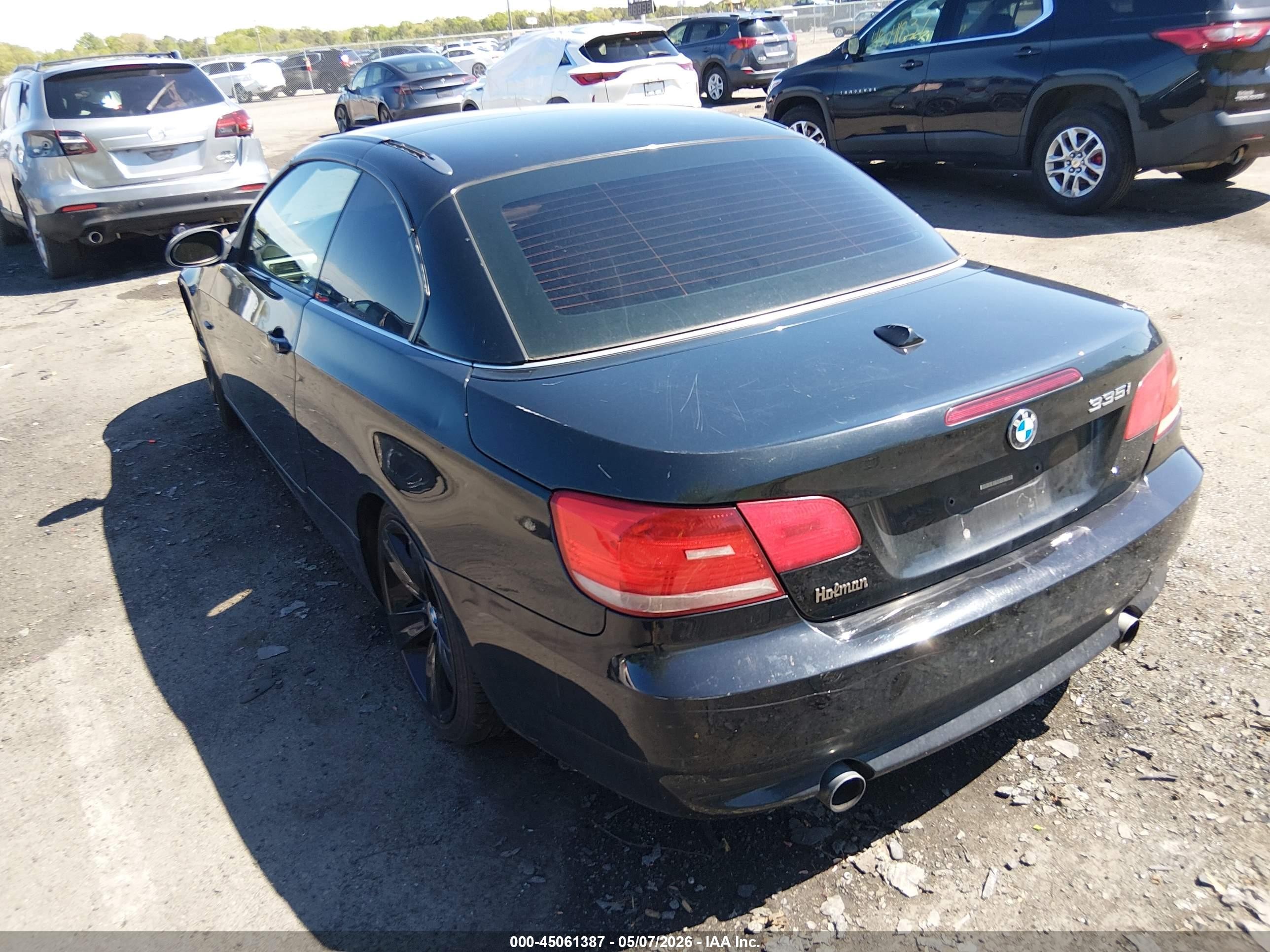 2009 Bmw 335i   Черный vin: WBAWL735X9P179408