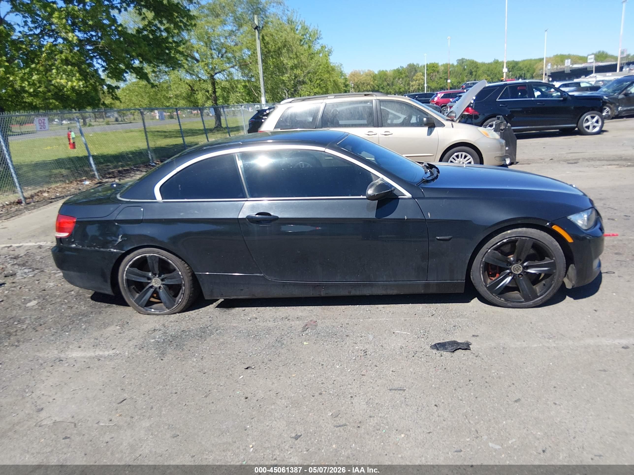 2009 Bmw 335i   Черный vin: WBAWL735X9P179408