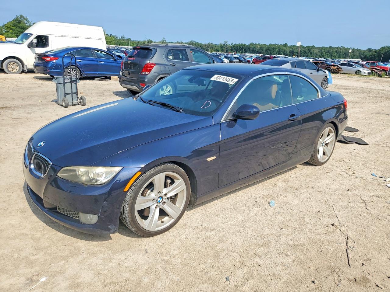 2010 Bmw 335 I Blue vin: WBAWL7C51AP474109