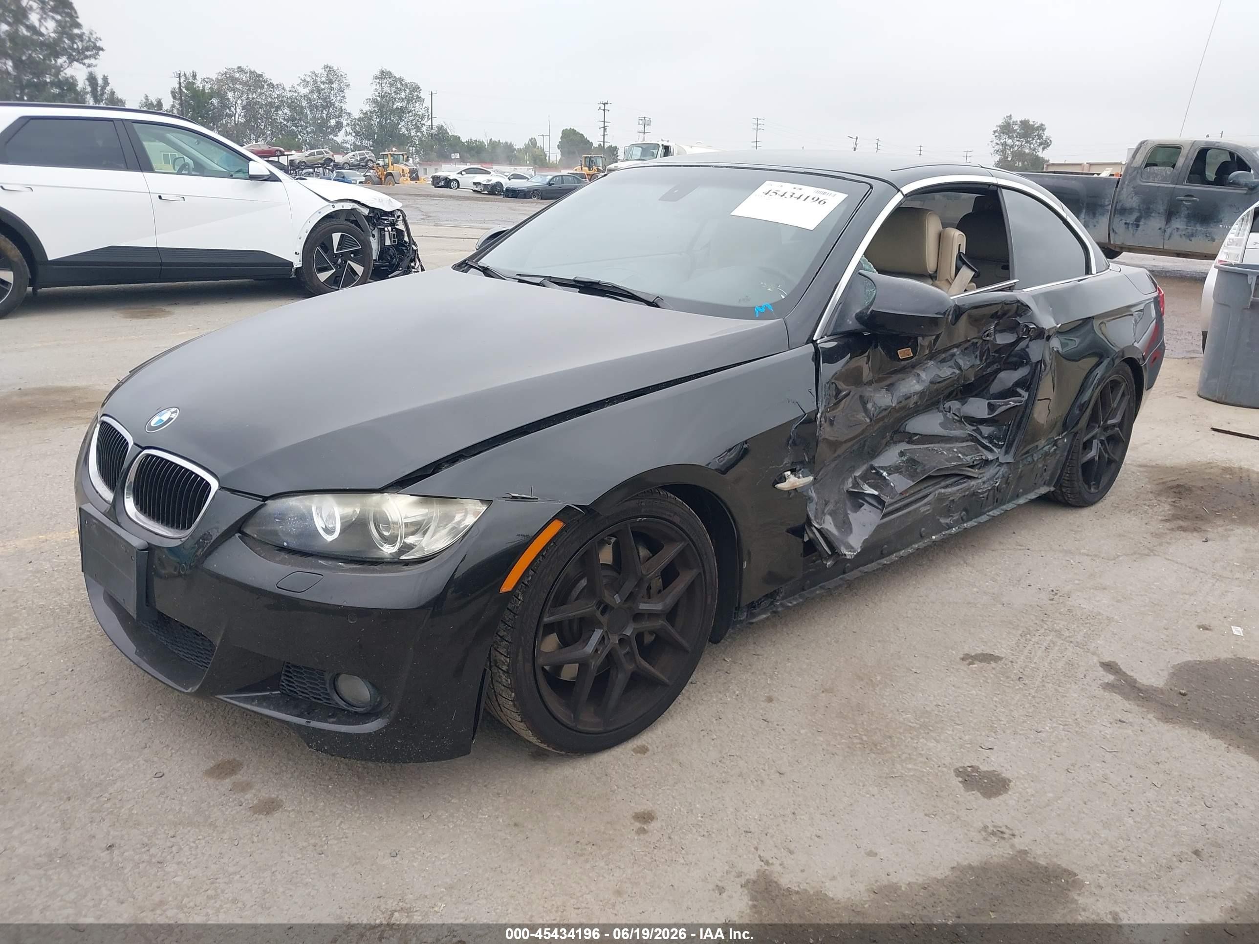 2010 Bmw 335i   Black vin: WBAWL7C52AP474295