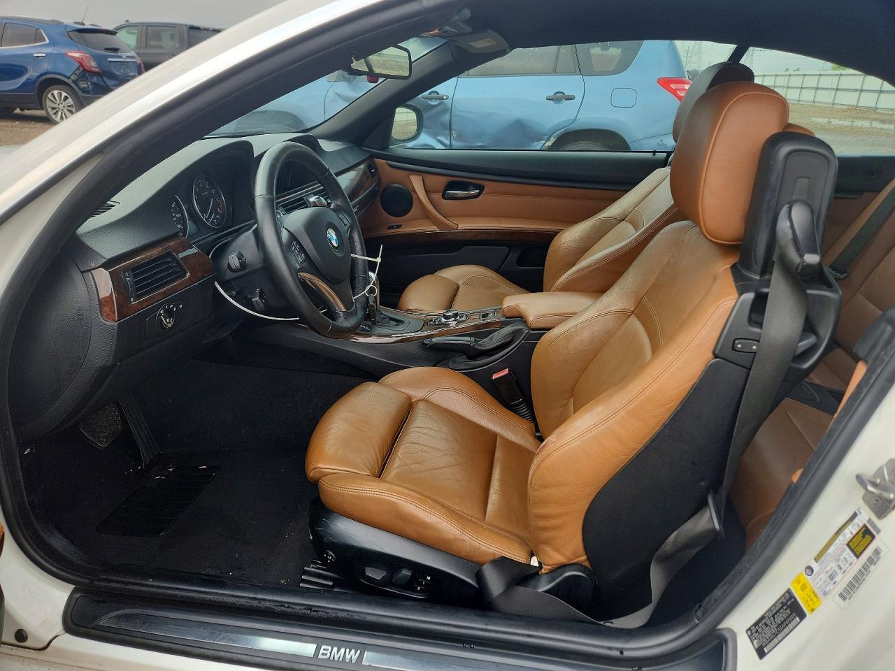 2010 Bmw 335 I White vin: WBAWL7C52AP475012