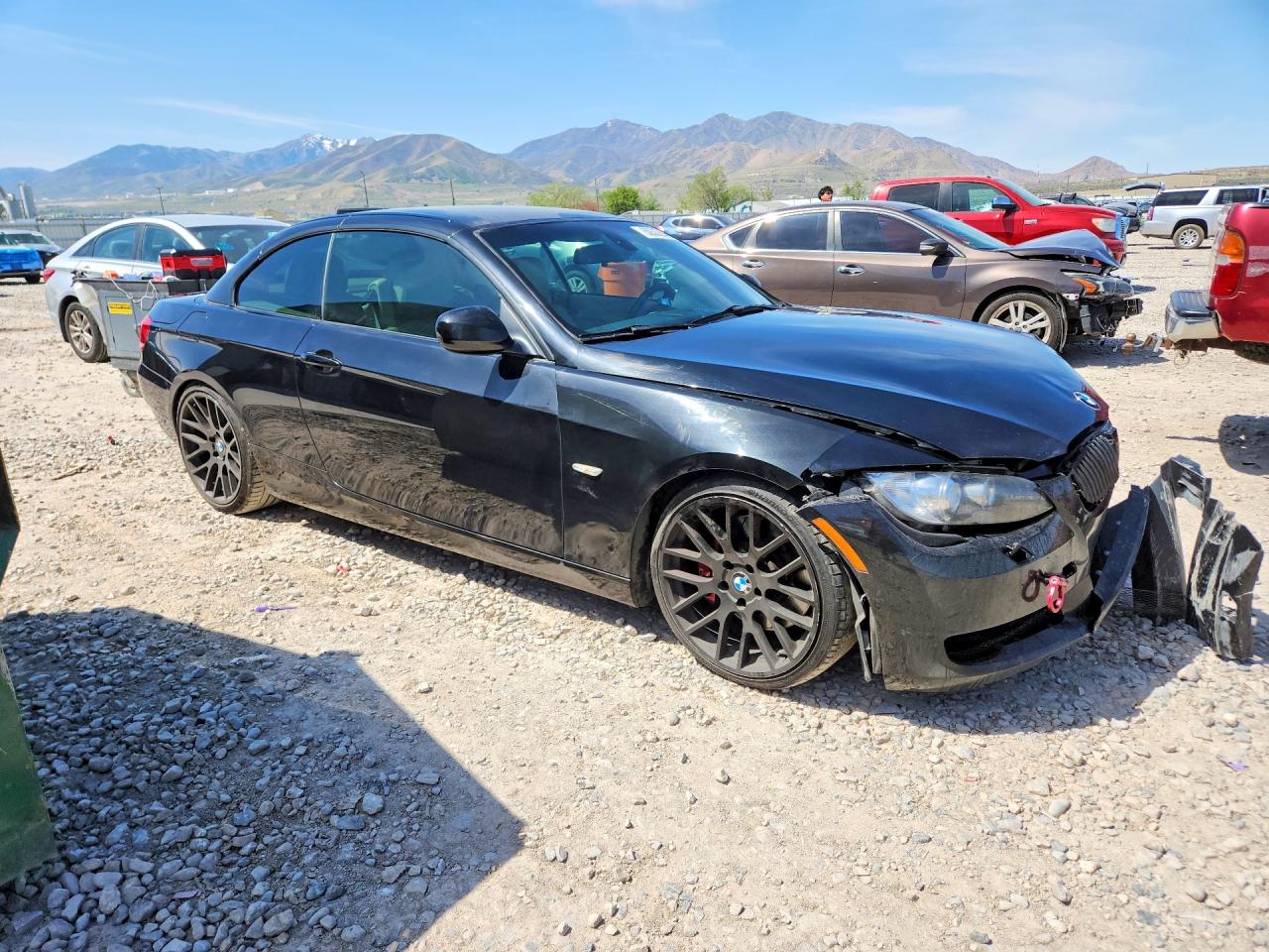 2010 Bmw 335 I Black vin: WBAWL7C54AP476338