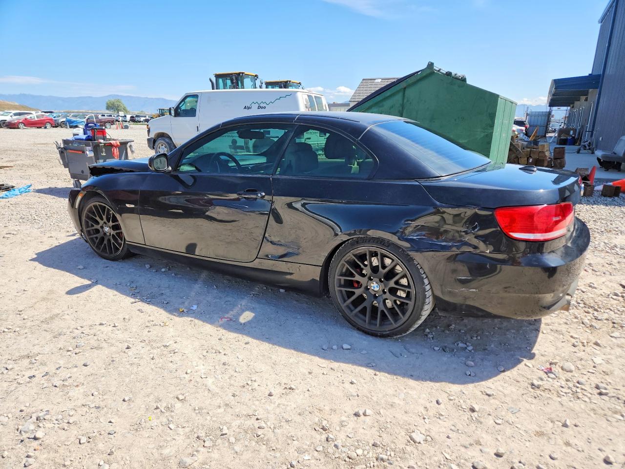 2010 Bmw 335 I Black vin: WBAWL7C54AP476338