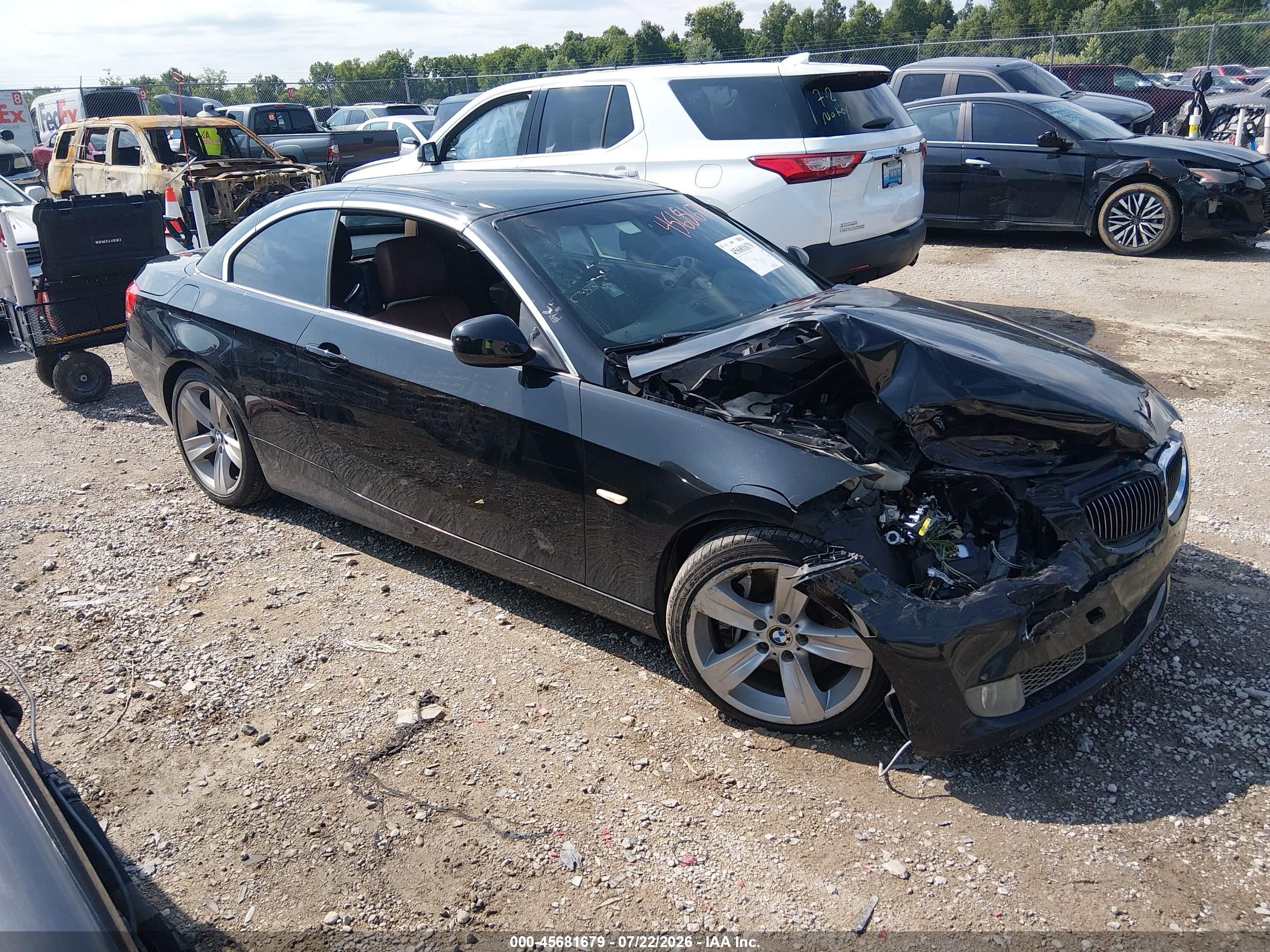 2010 Bmw 335i   Black vin: WBAWL7C58AP475967