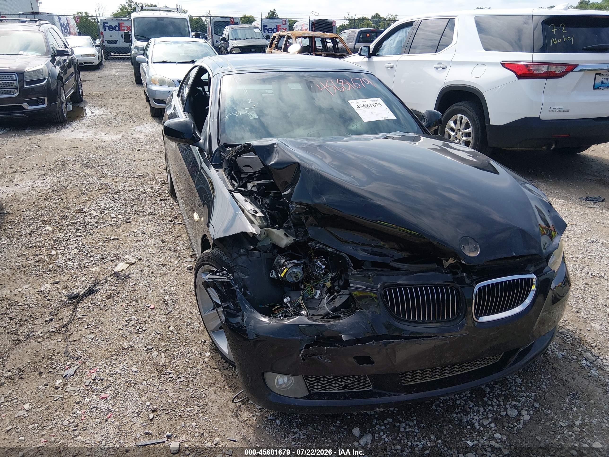 2010 Bmw 335i   Black vin: WBAWL7C58AP475967