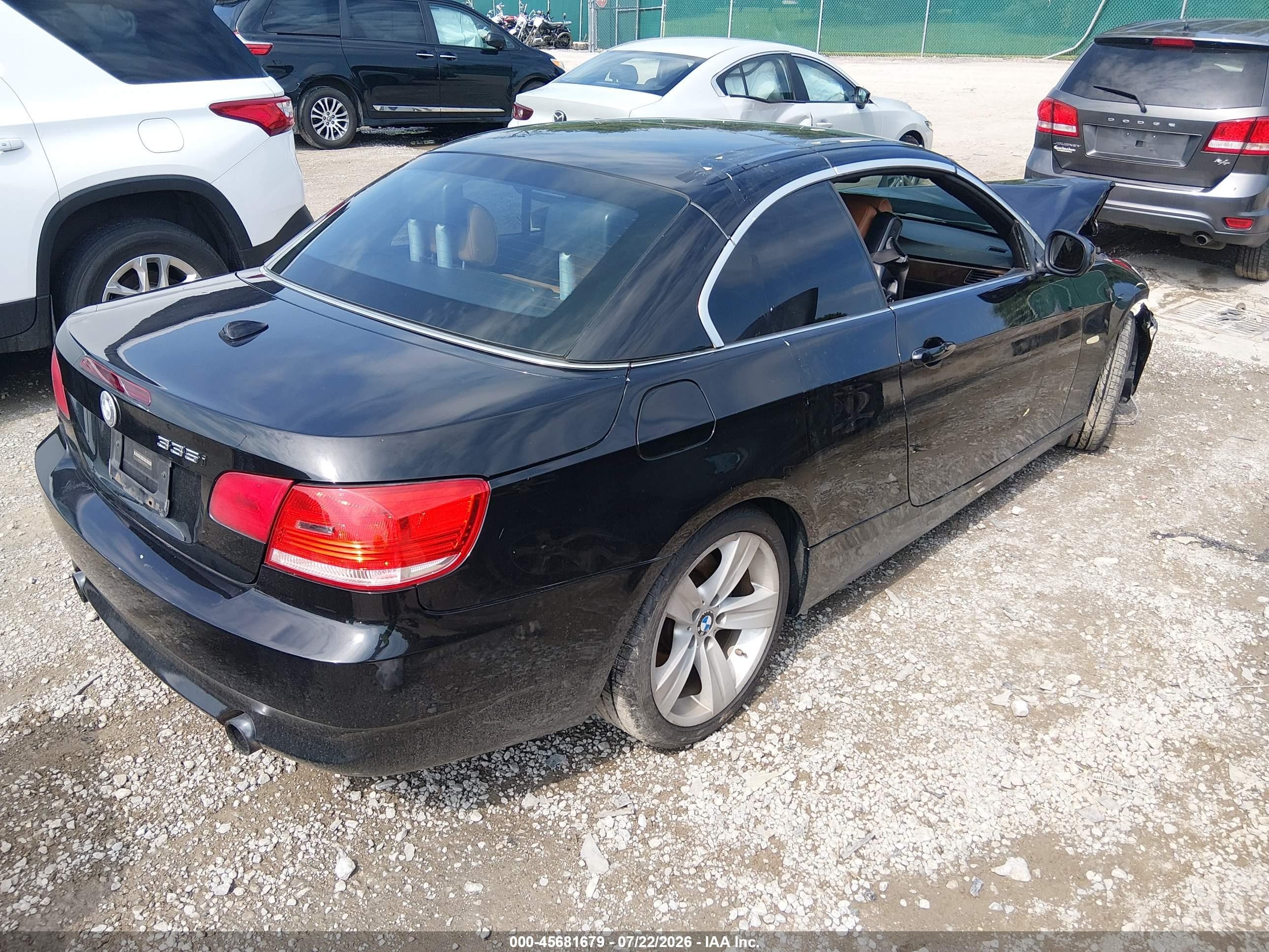 2010 Bmw 335i   Black vin: WBAWL7C58AP475967