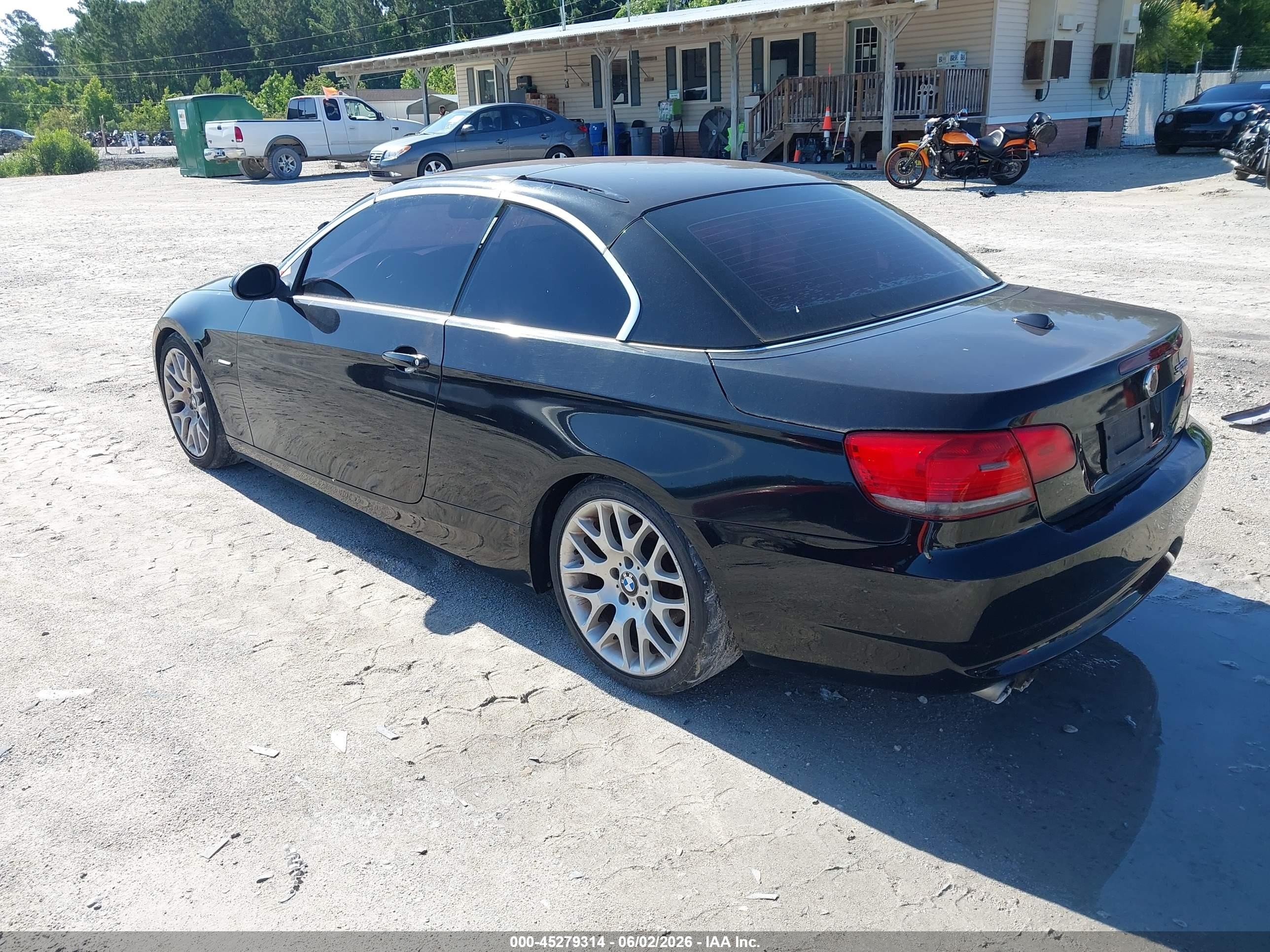2009 Bmw 328i   Black vin: WBAWR33509P343188