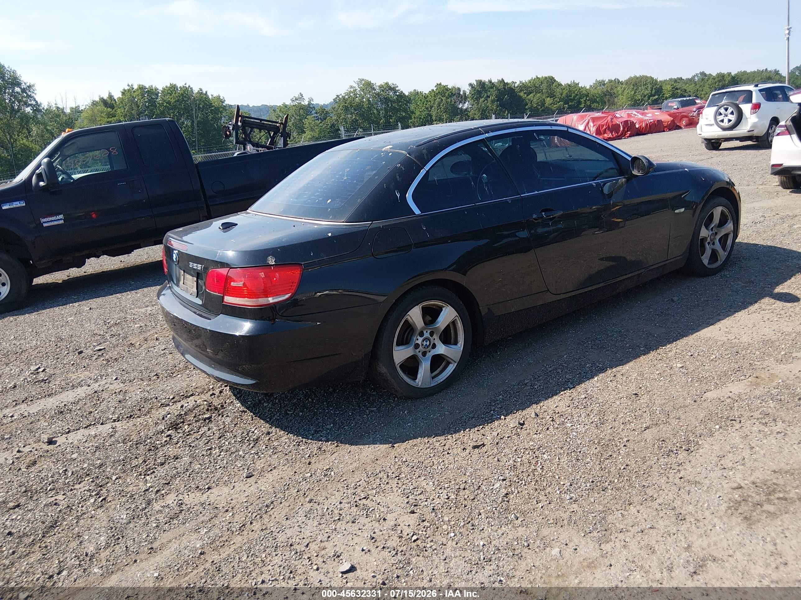 2008 Bmw 328i   Black vin: WBAWR33518P152703