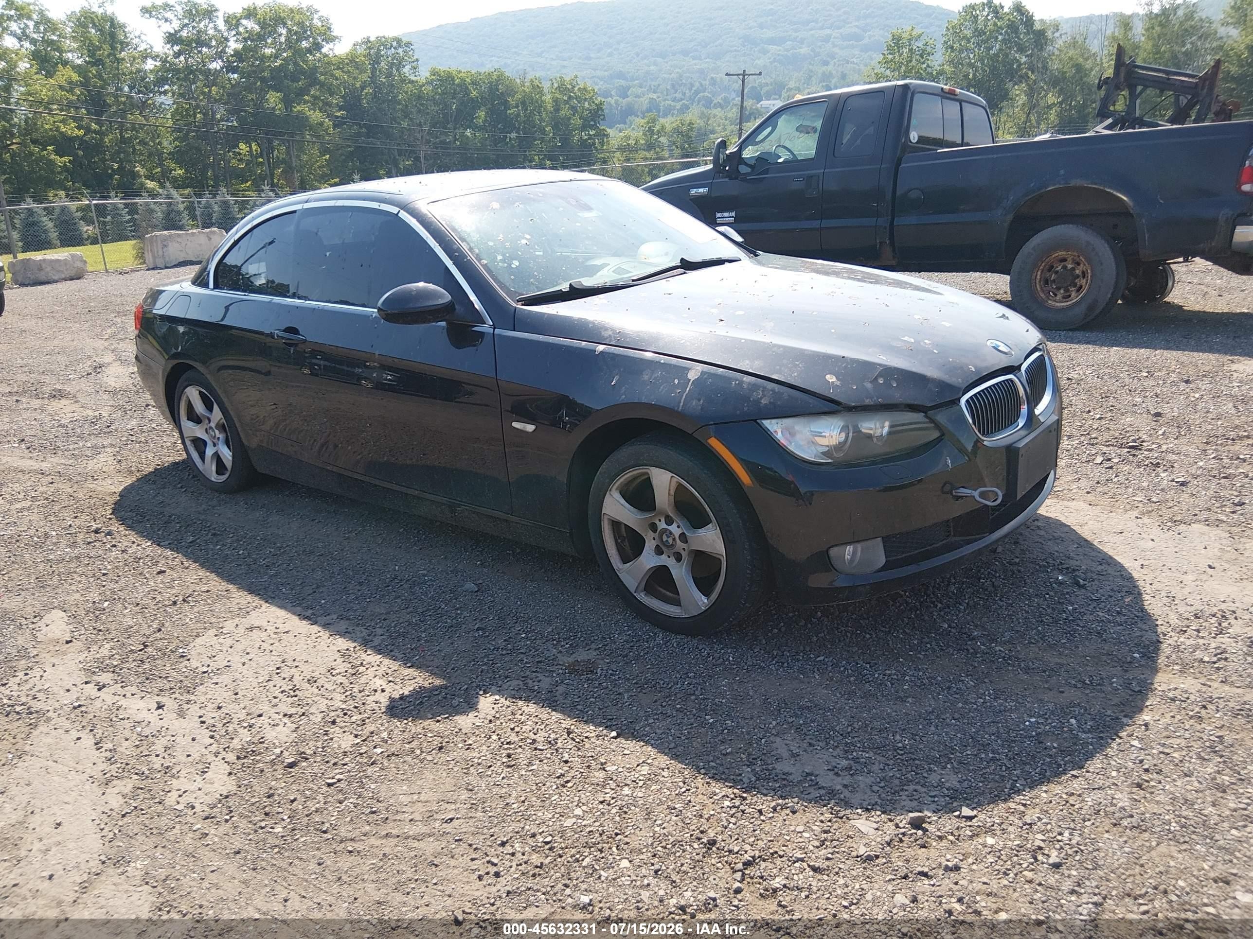 2008 Bmw 328i   Black vin: WBAWR33518P152703