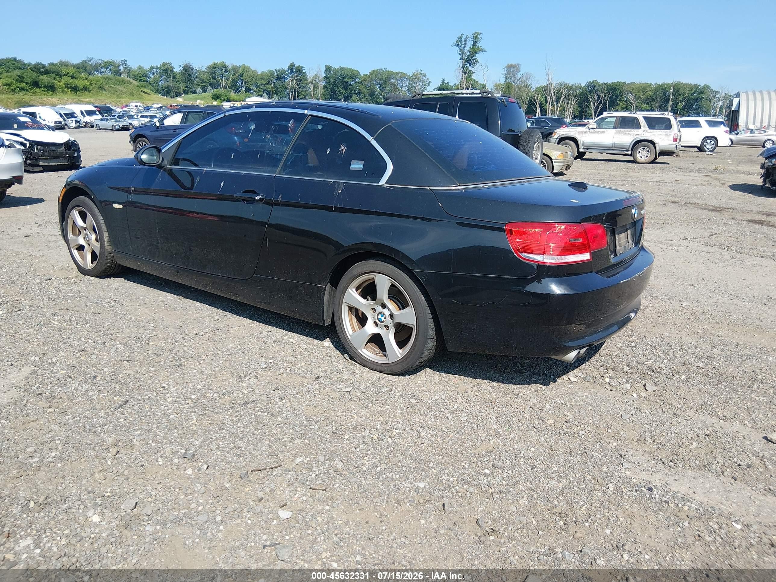 2008 Bmw 328i   Black vin: WBAWR33518P152703