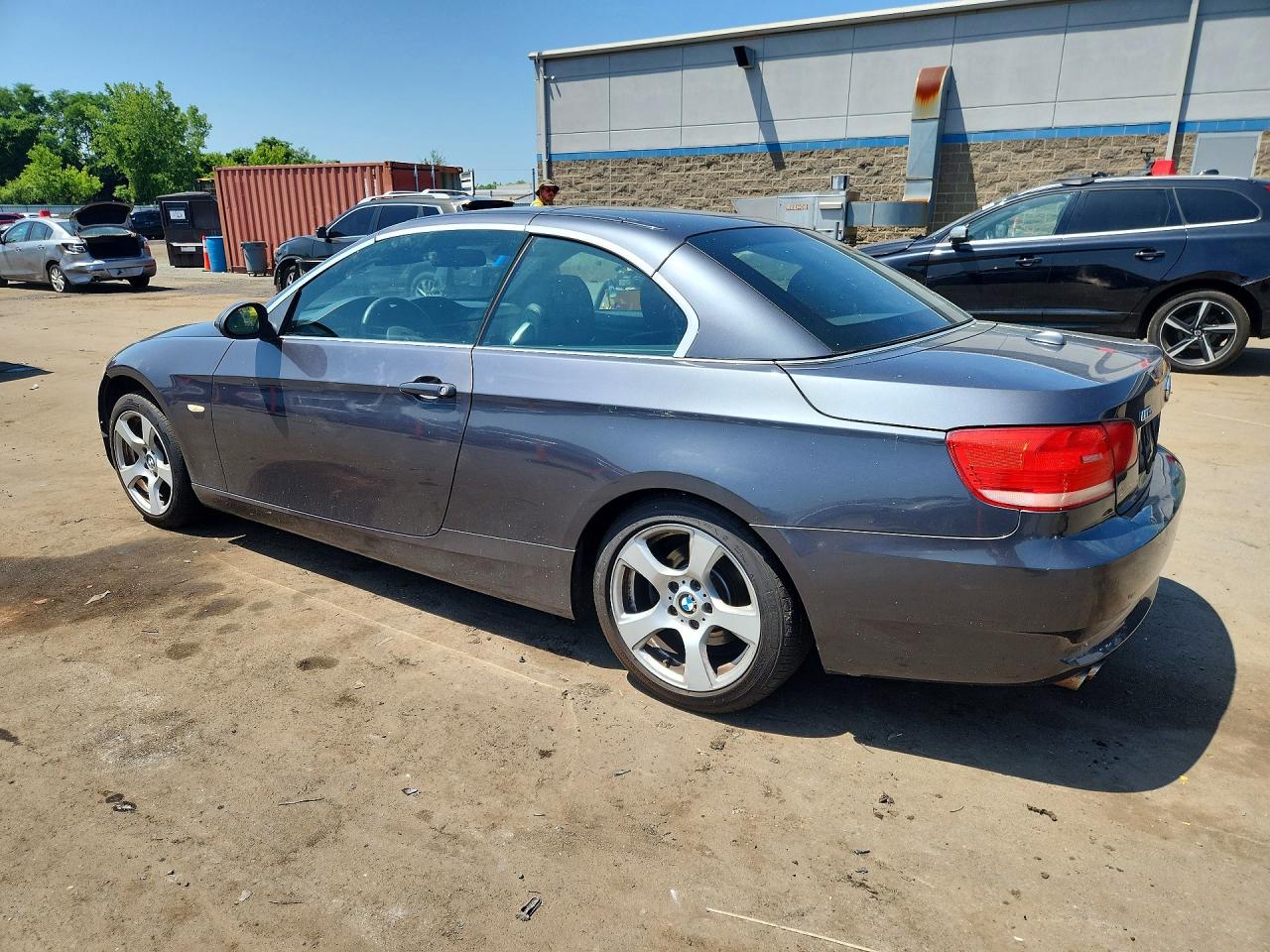 2008 Bmw 328 I Sulev Gray vin: WBAWR33528P151804