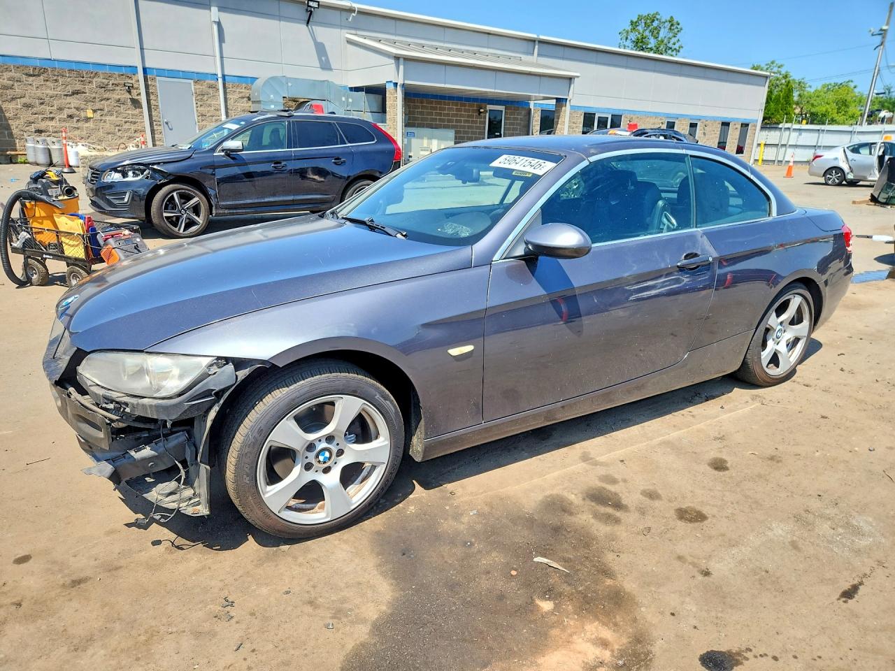 2008 Bmw 328 I Sulev Gray vin: WBAWR33528P151804