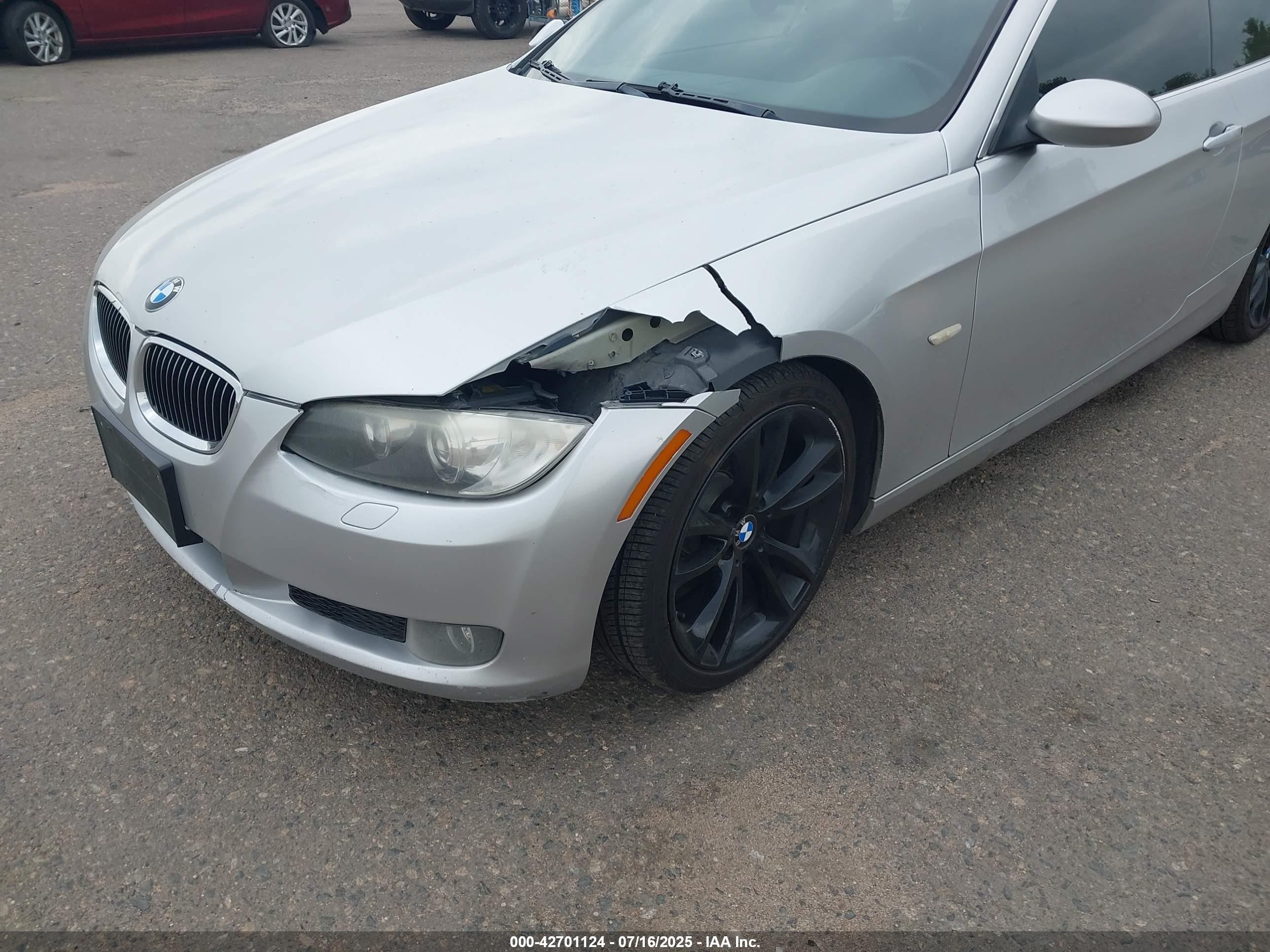 2009 Bmw 328i   Silver vin: WBAWR33529P154705