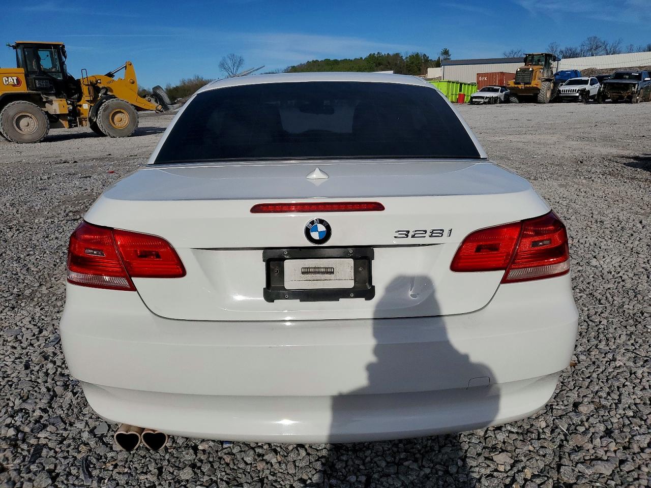 2009 Bmw 328 I Sulev Белый vin: WBAWR33529P154798