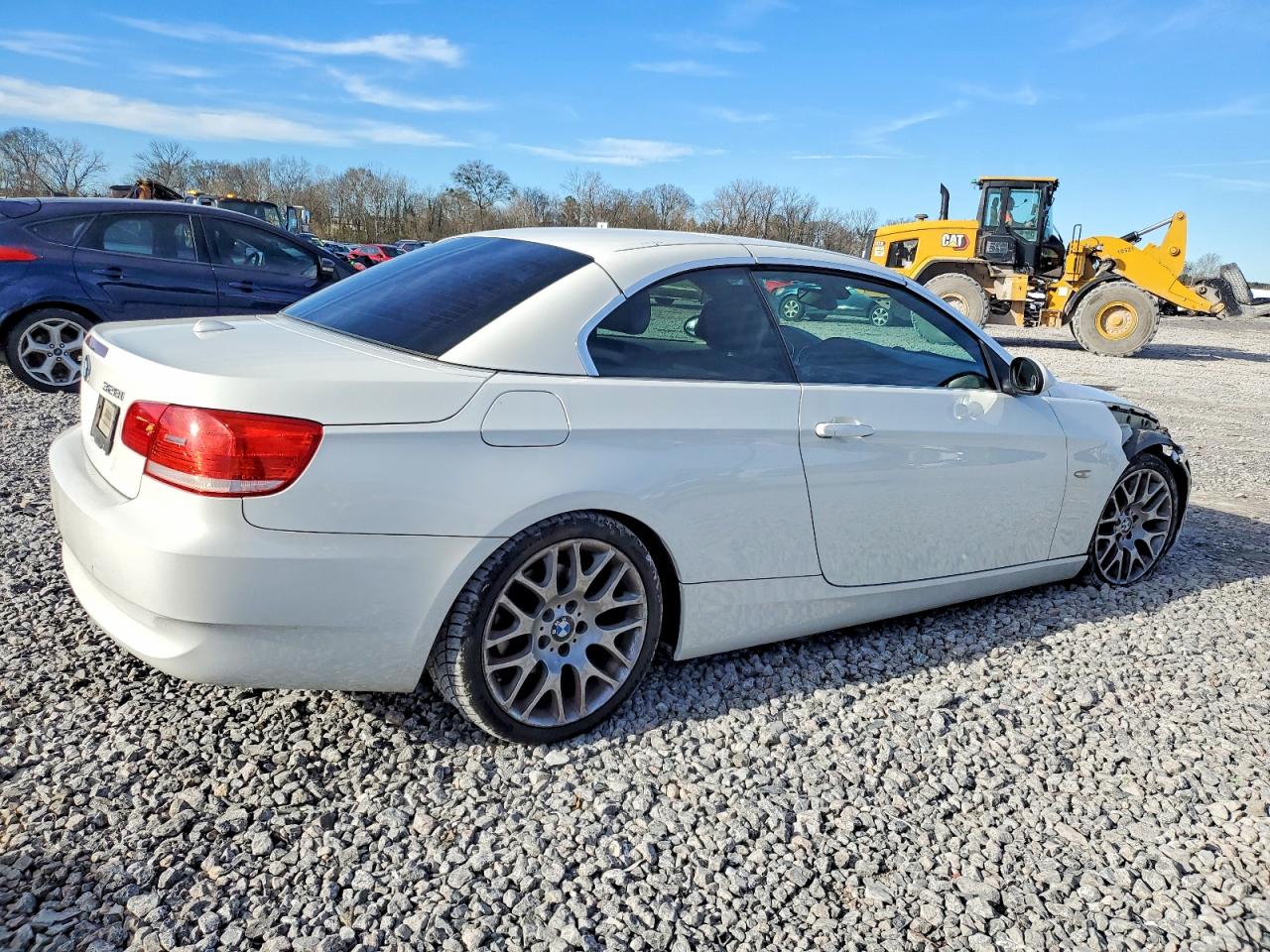 2009 Bmw 328 I Sulev Белый vin: WBAWR33529P154798
