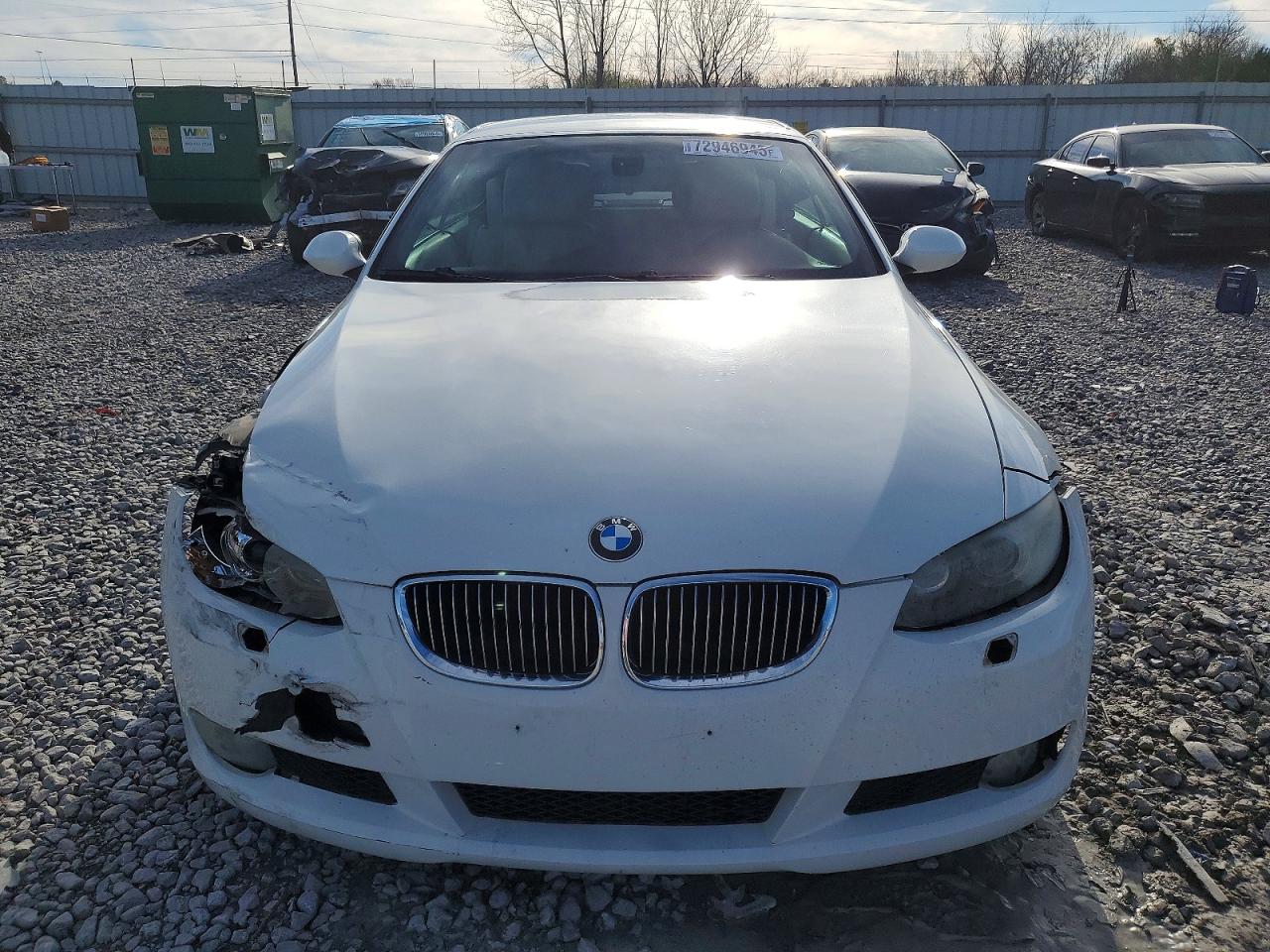 2009 Bmw 328 I Sulev Белый vin: WBAWR33529P154798