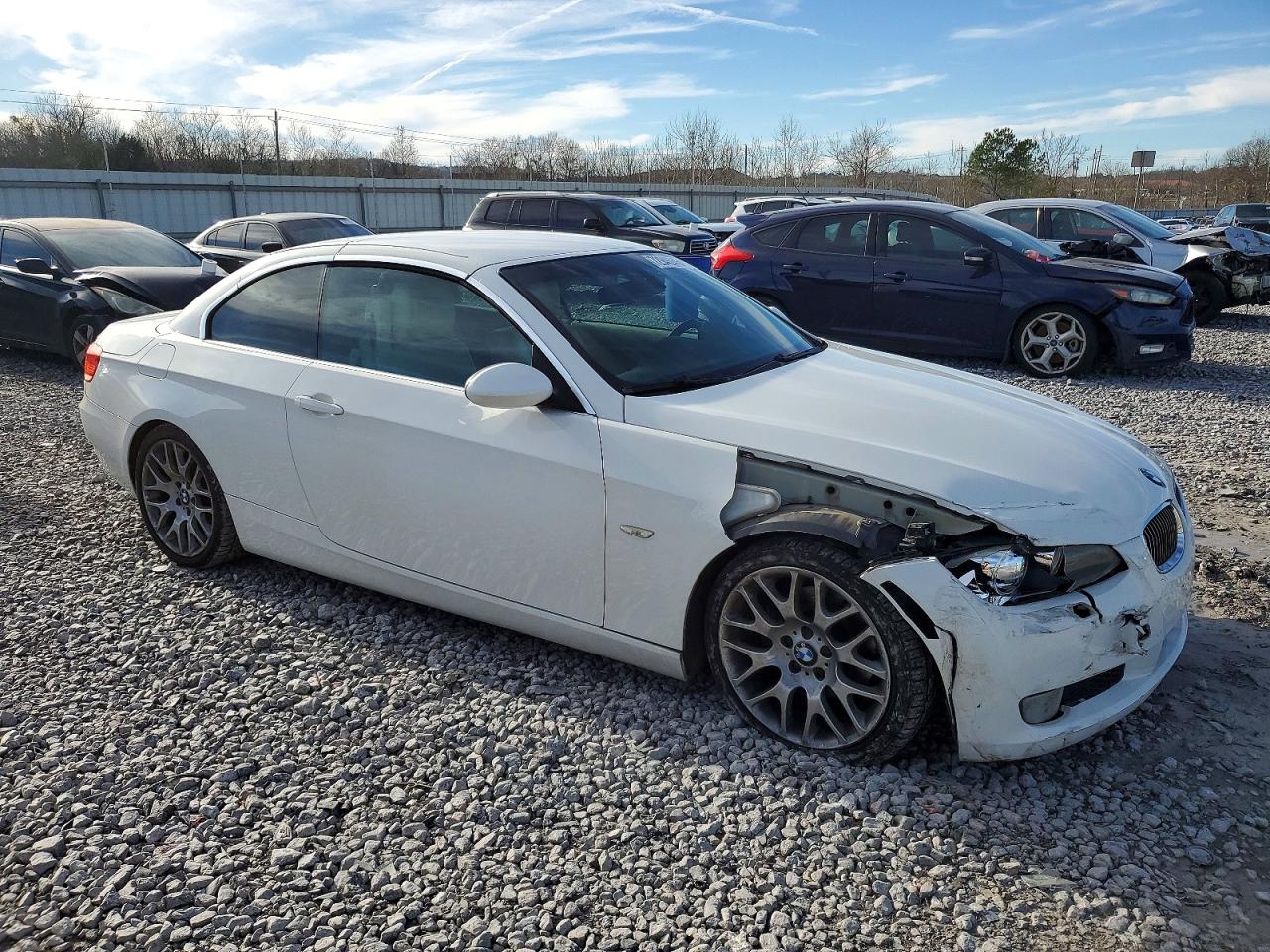 2009 Bmw 328 I Sulev Белый vin: WBAWR33529P154798