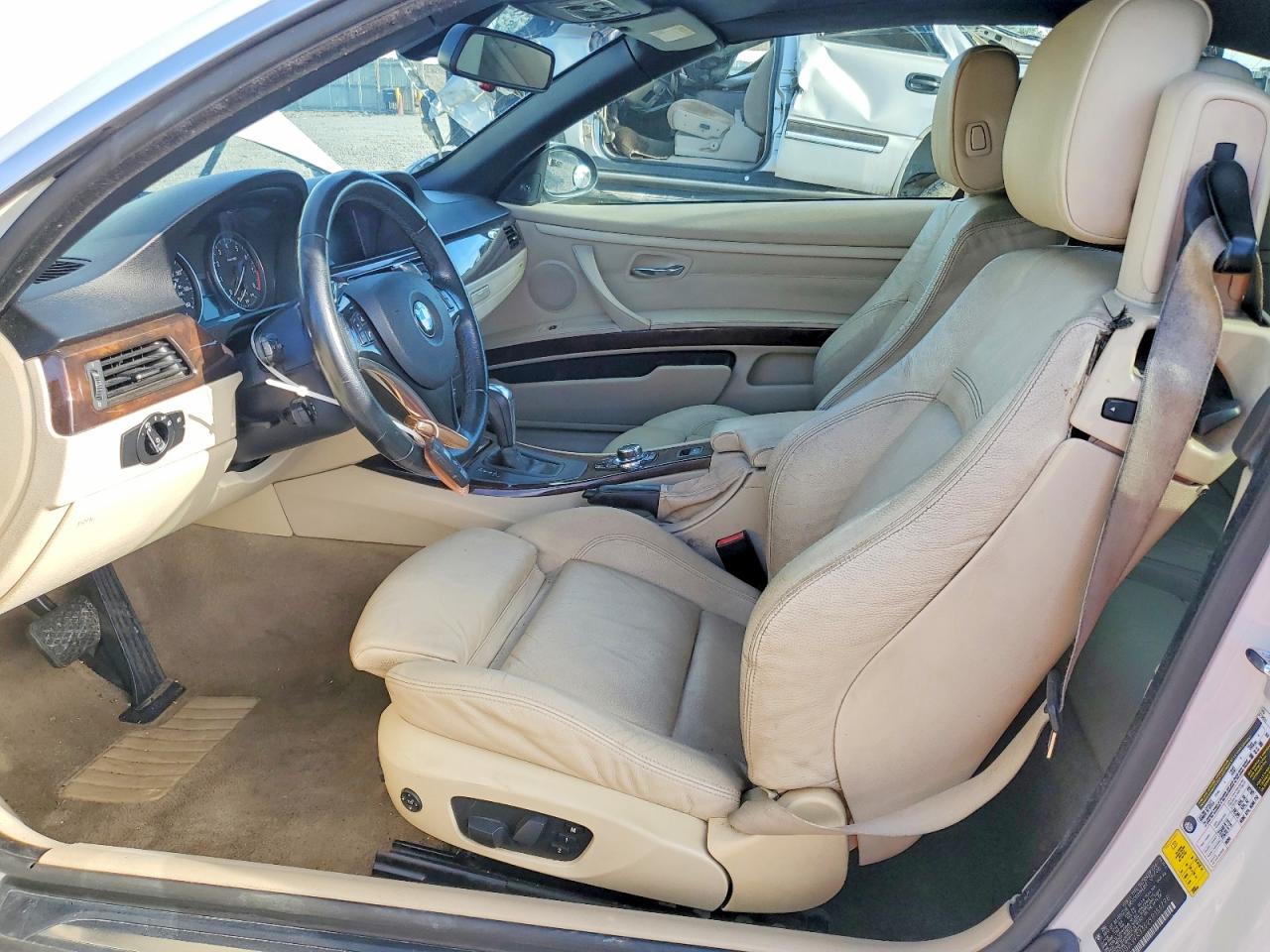 2009 Bmw 328 I Sulev Белый vin: WBAWR33529P154798