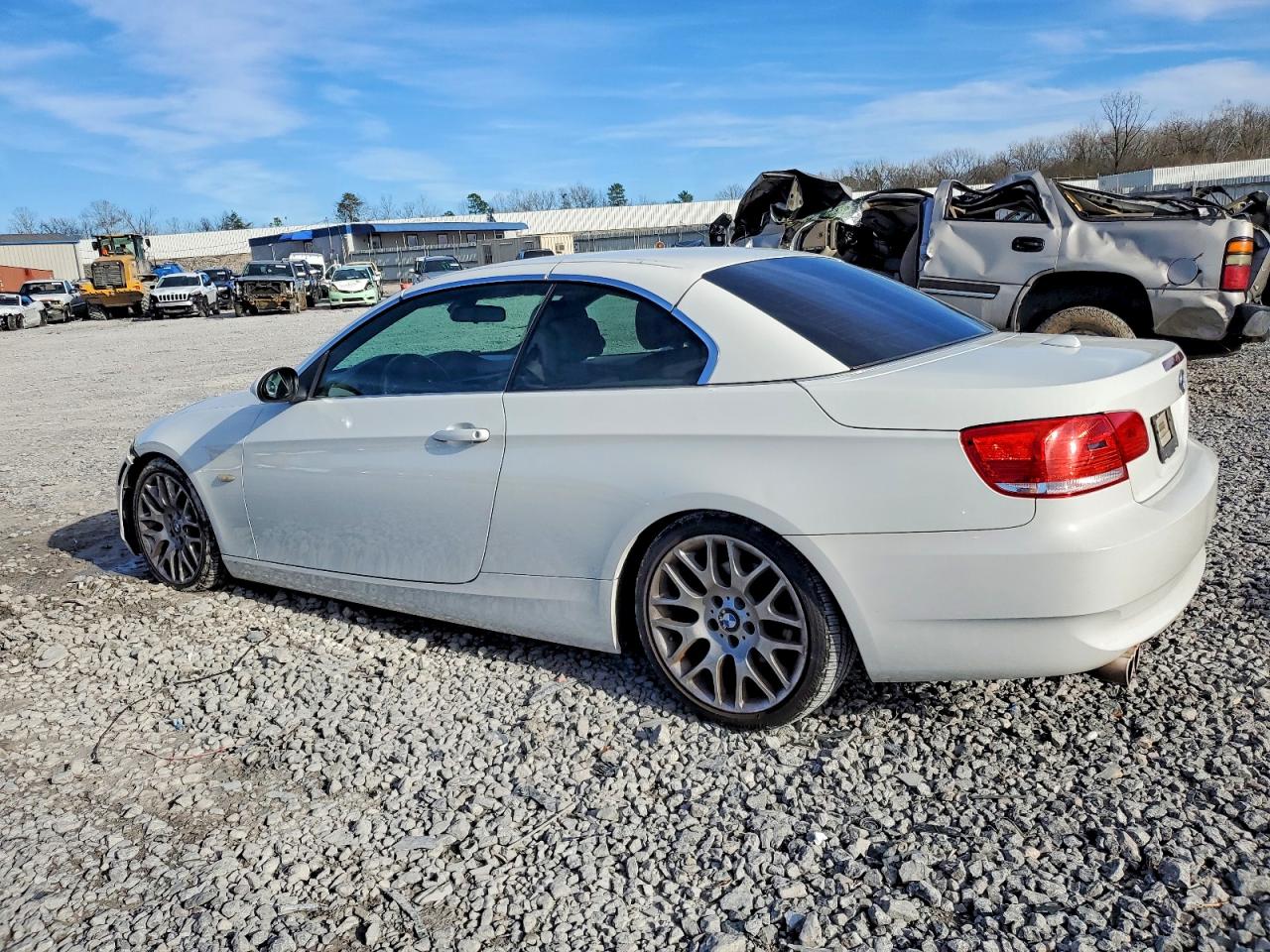 2009 Bmw 328 I Sulev Белый vin: WBAWR33529P154798