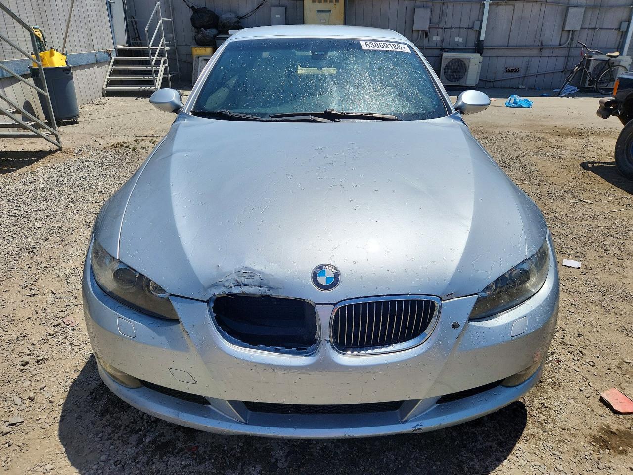 2007 Bmw 328 I Sulev Silver vin: WBAWR33537PX79613