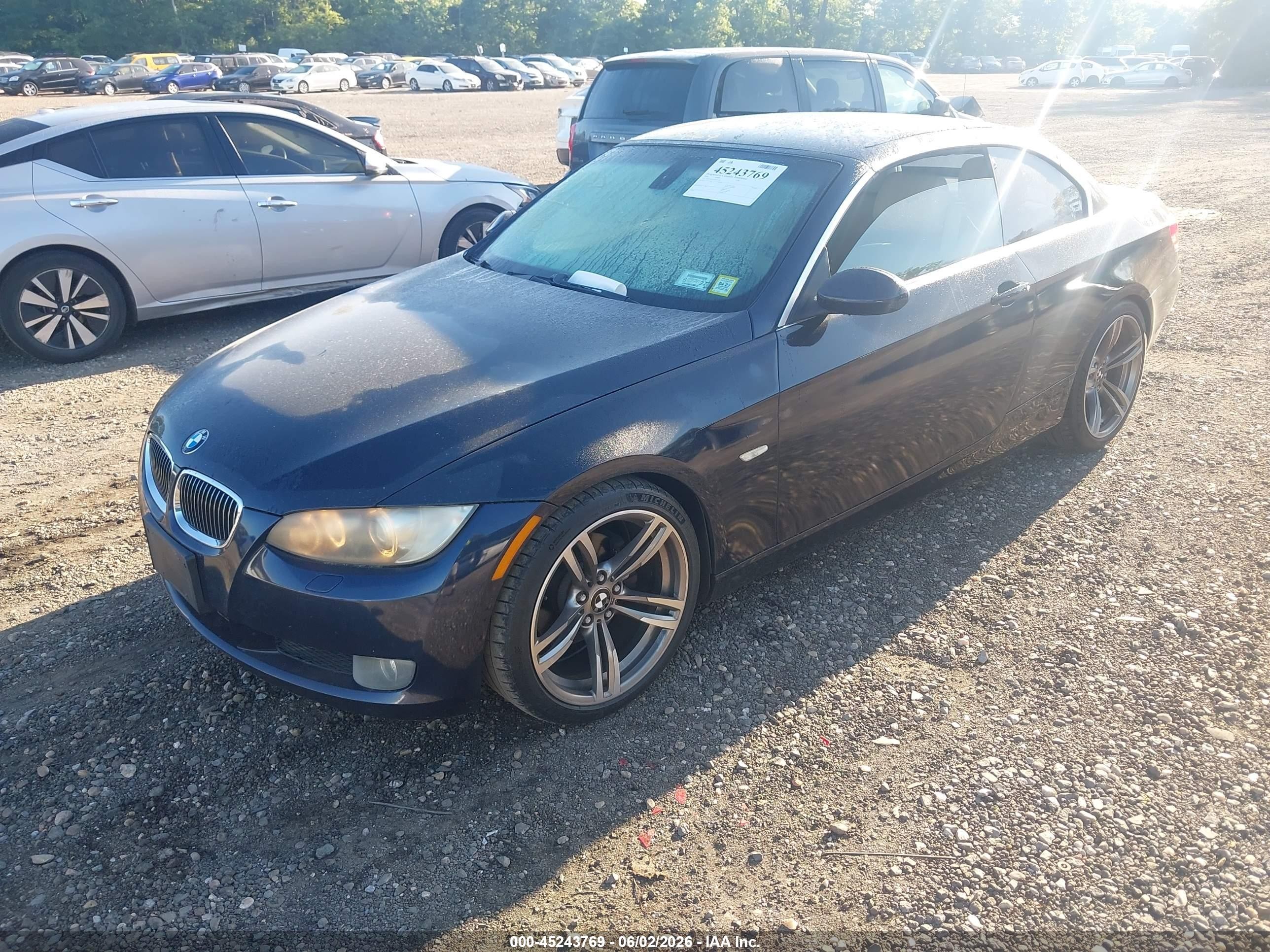 2009 Bmw 328i   Black vin: WBAWR33539P461316