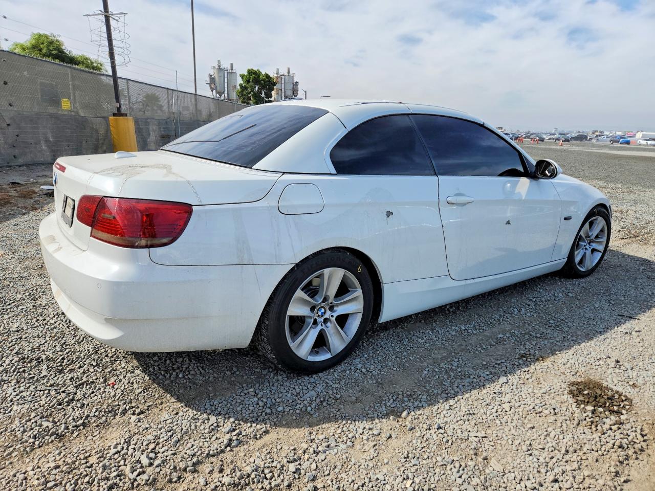 2008 Bmw 328 I Sulev White vin: WBAWR33548P151223