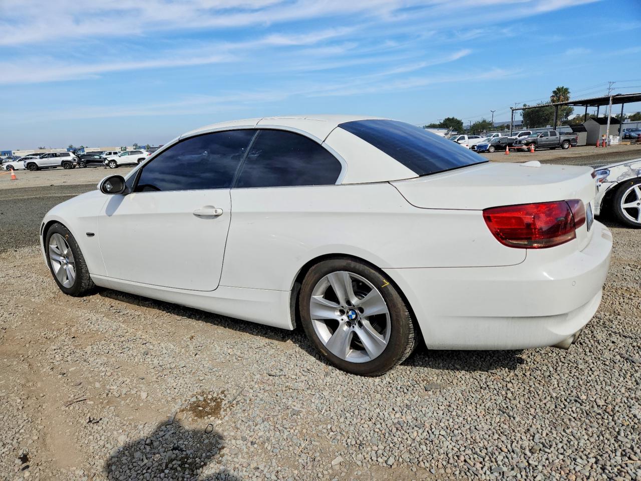 2008 Bmw 328 I Sulev White vin: WBAWR33548P151223