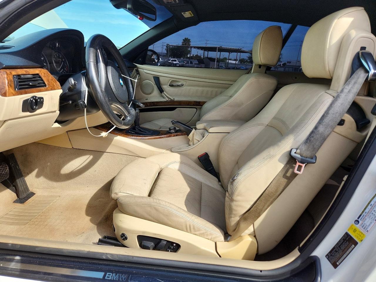 2008 Bmw 328 I Sulev White vin: WBAWR33548P151223
