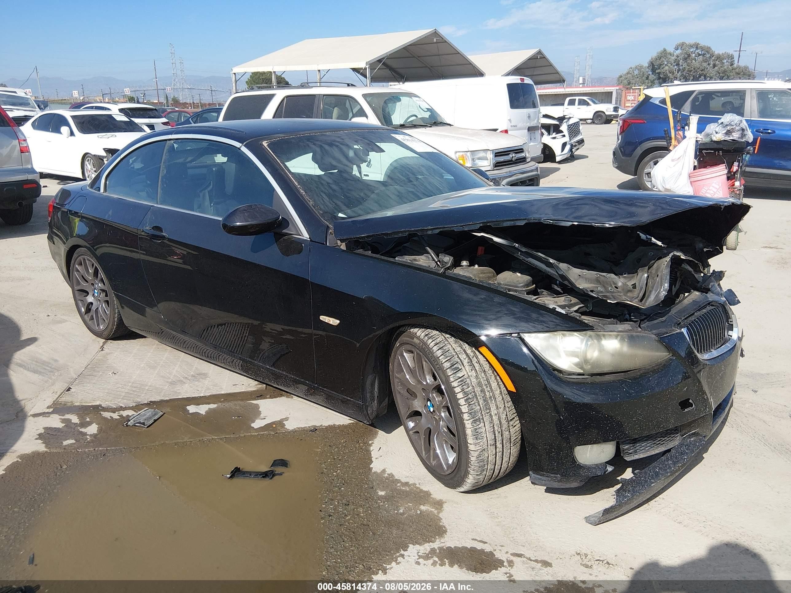2009 Bmw 328i   Black vin: WBAWR33549P460742
