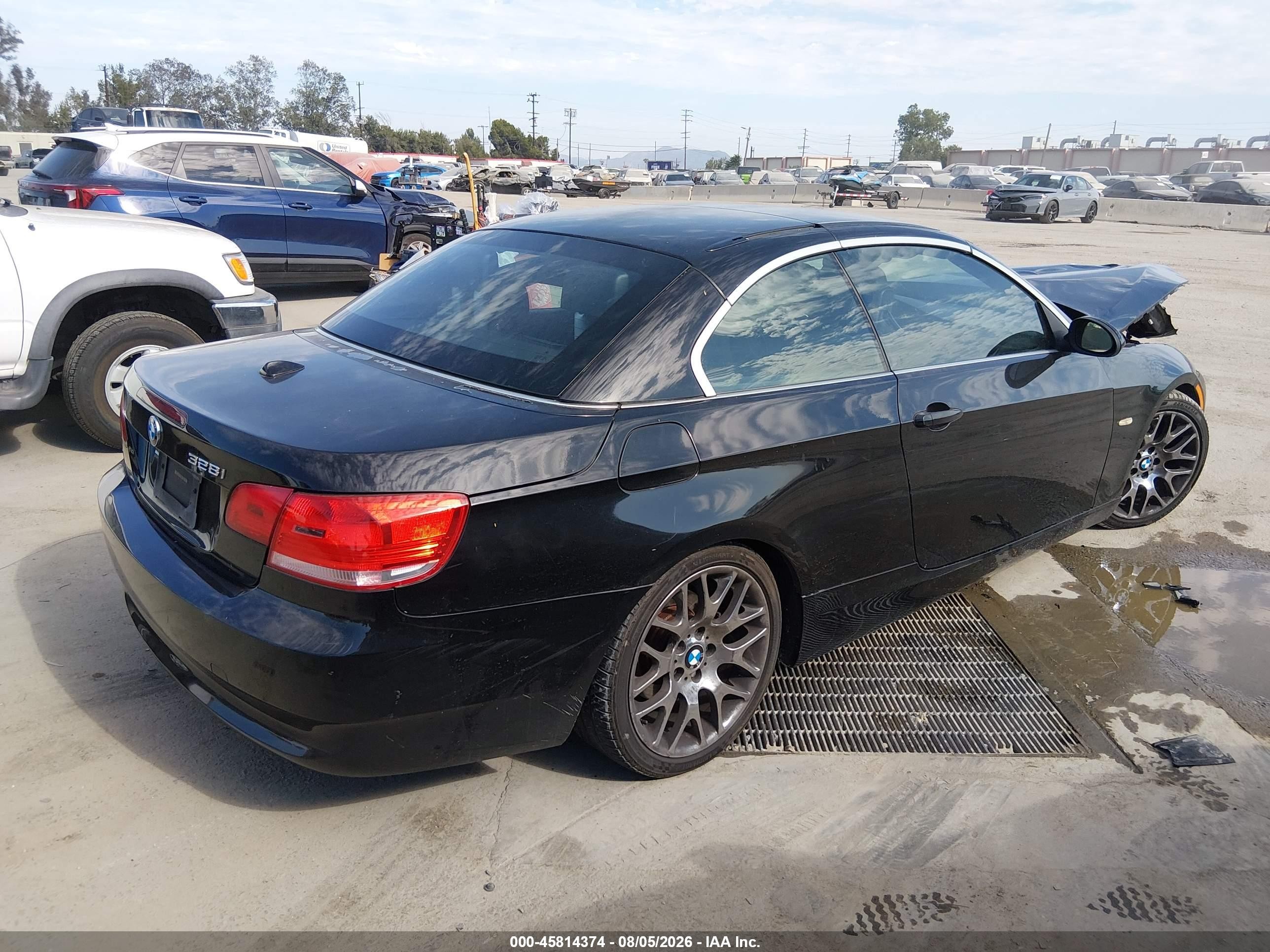 2009 Bmw 328i   Black vin: WBAWR33549P460742