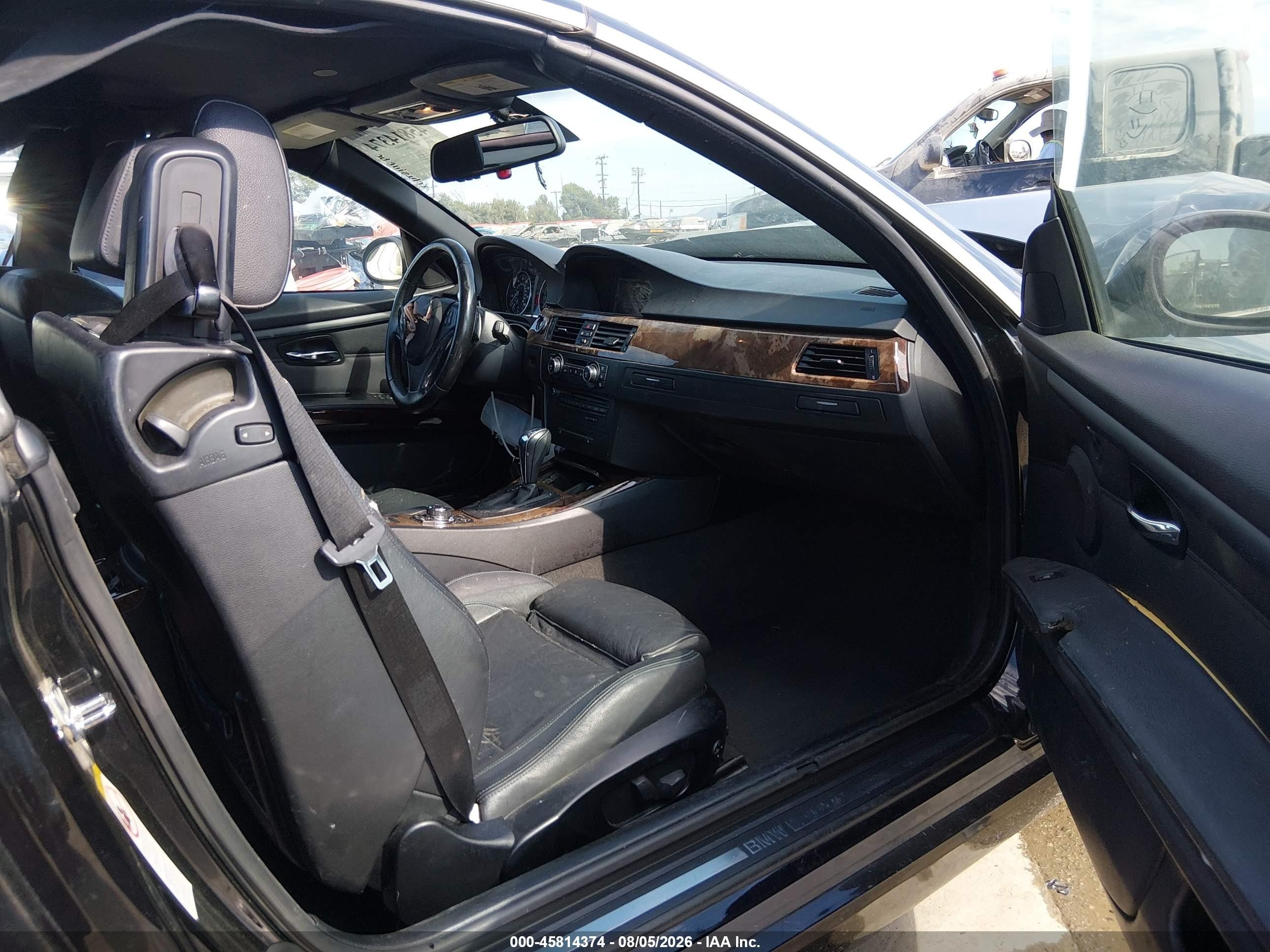 2009 Bmw 328i   Black vin: WBAWR33549P460742