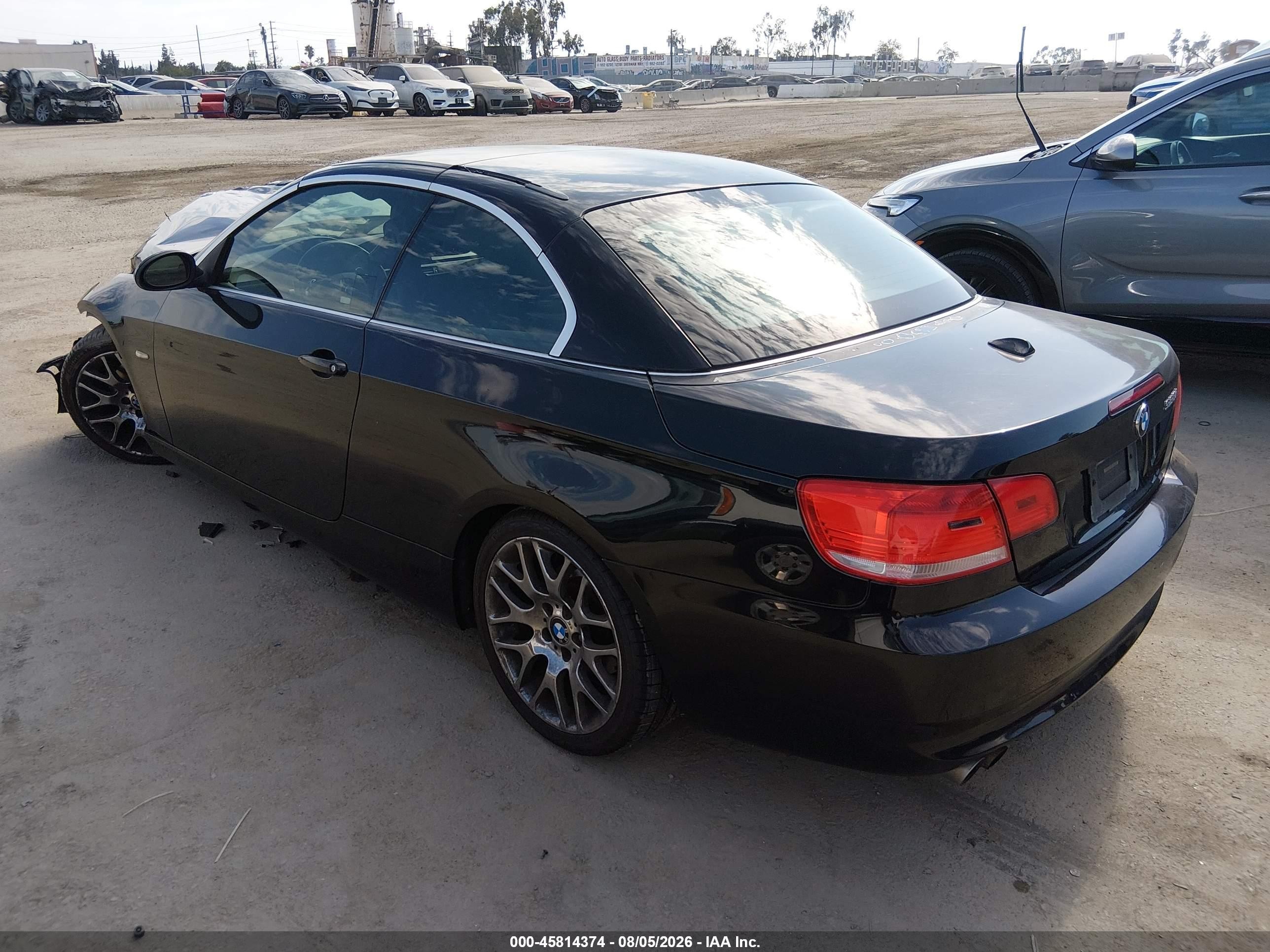 2009 Bmw 328i   Black vin: WBAWR33549P460742