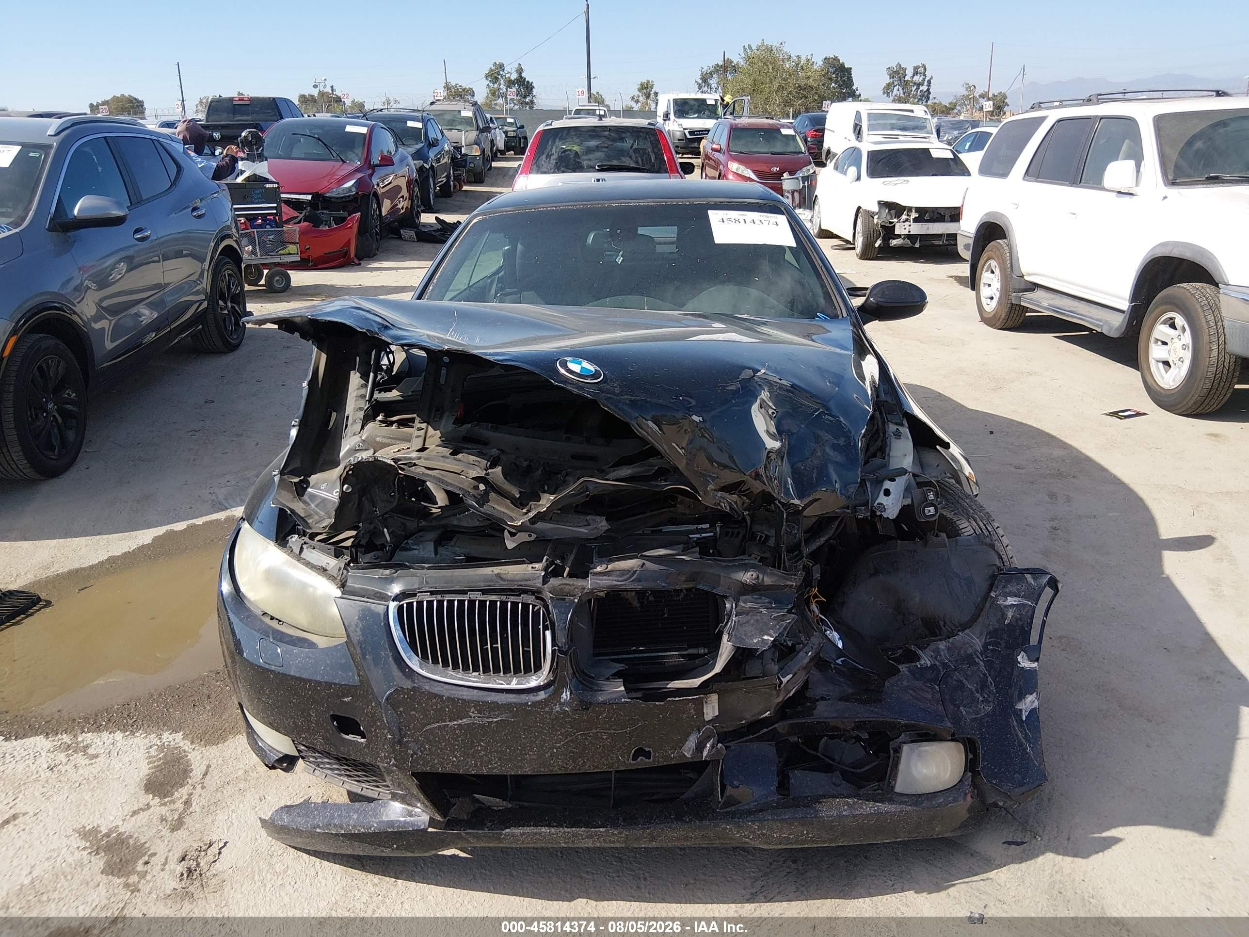 2009 Bmw 328i   Black vin: WBAWR33549P460742