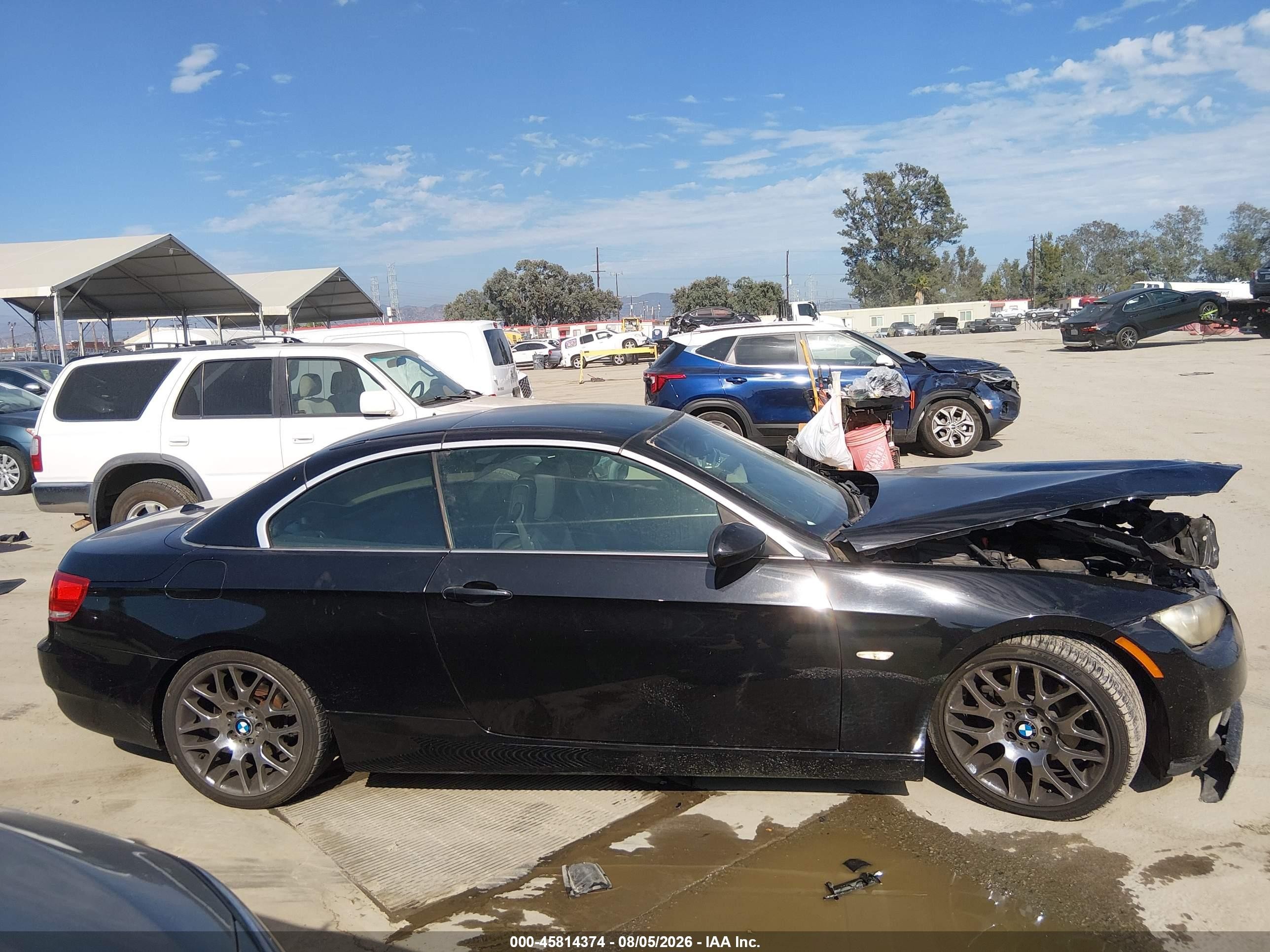 2009 Bmw 328i   Black vin: WBAWR33549P460742