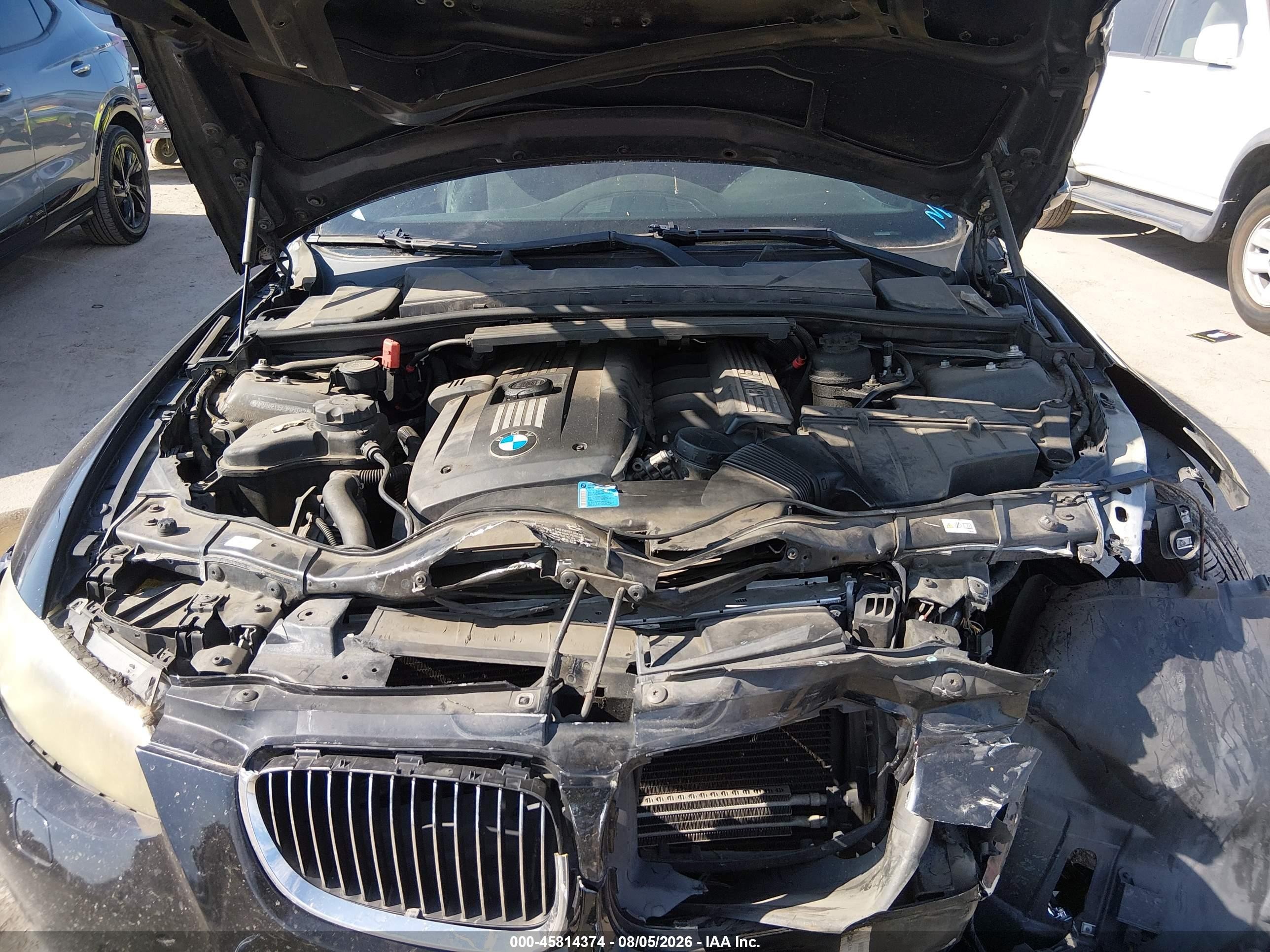 2009 Bmw 328i   Black vin: WBAWR33549P460742