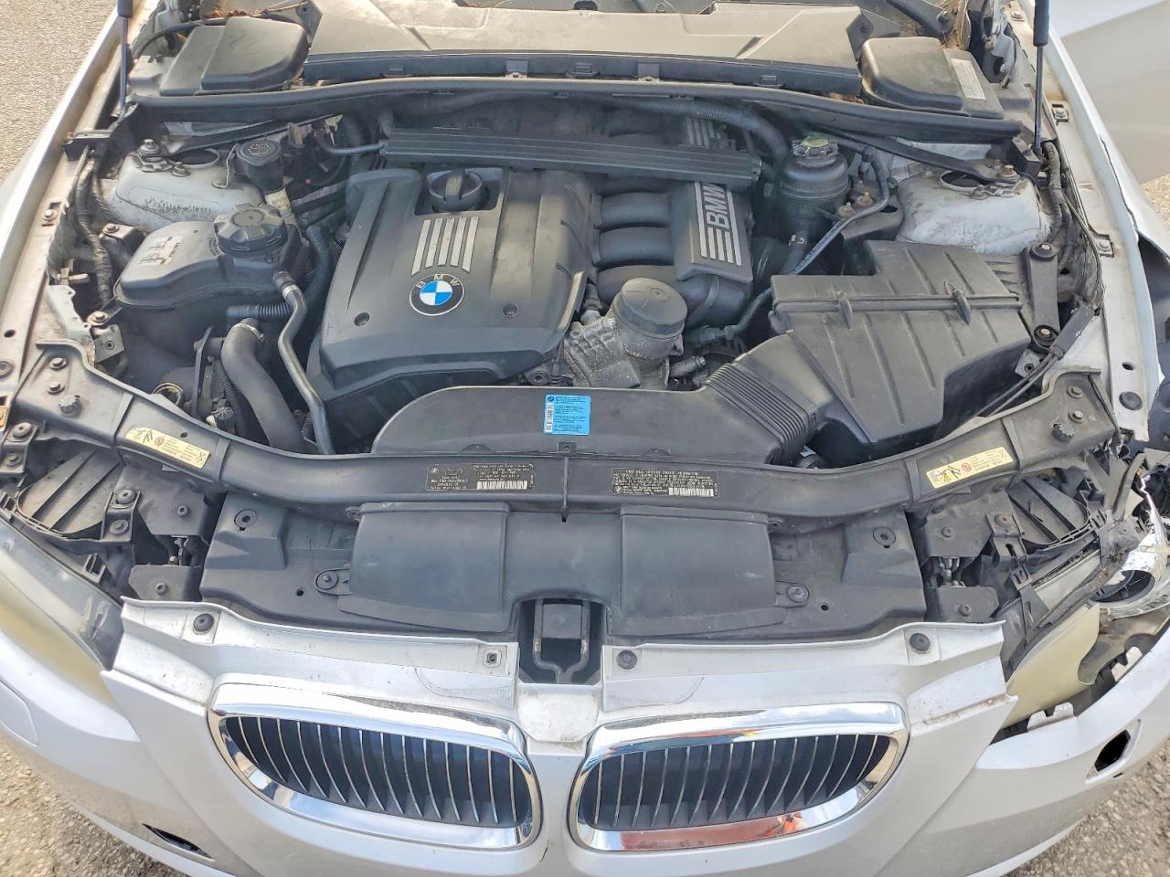 2009 Bmw 328 I Sulev Silver vin: WBAWR33549P461034